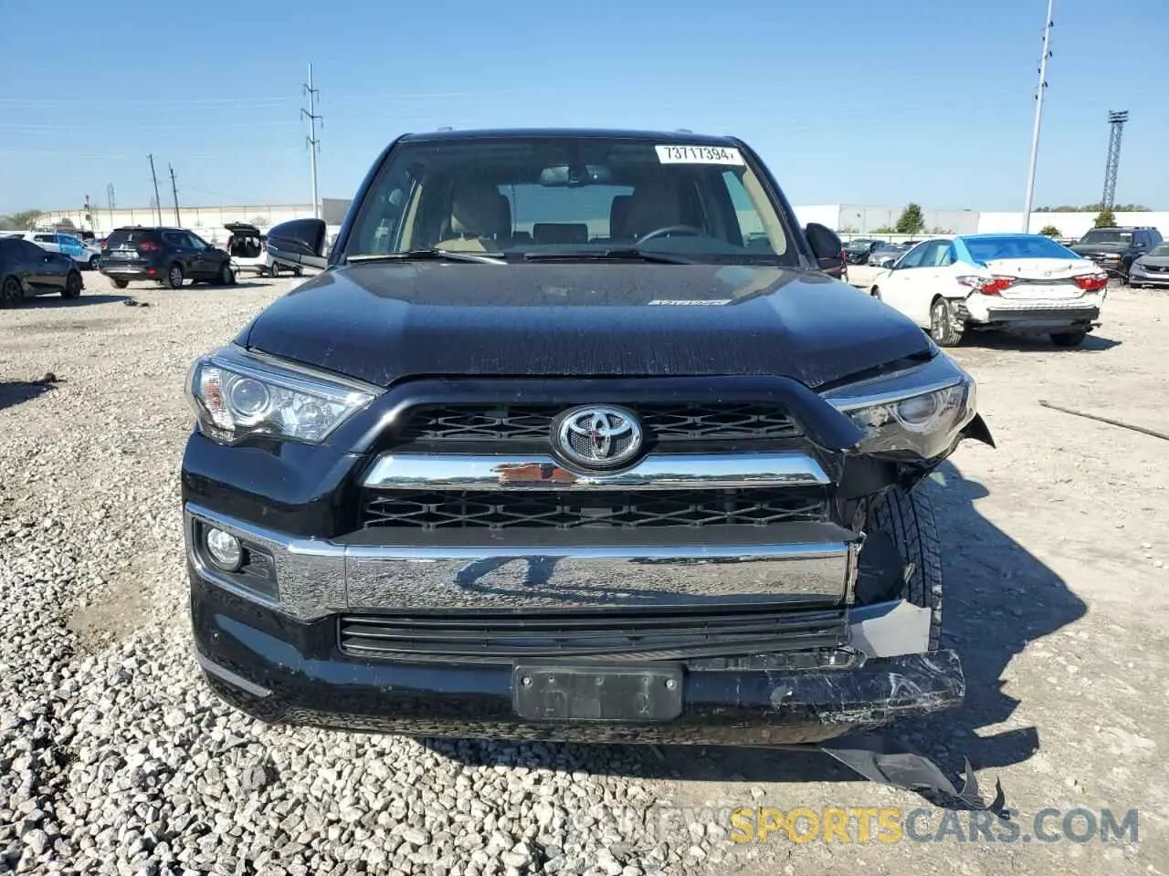 5 Photograph of a damaged car JTEBU5JR4K5640267 TOYOTA 4RUNNER 2019