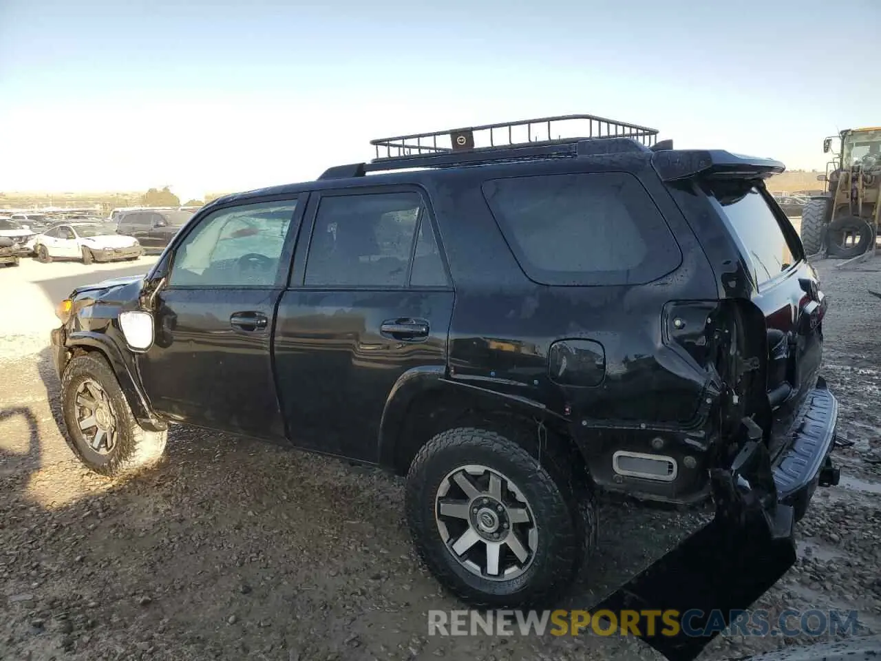 2 Photograph of a damaged car JTEBU5JR4K5650751 TOYOTA 4RUNNER 2019