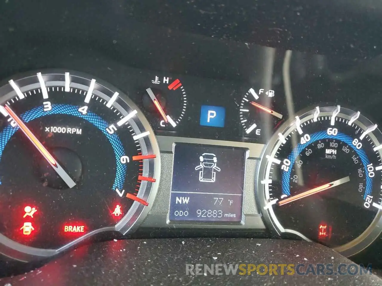 9 Photograph of a damaged car JTEBU5JR4K5650751 TOYOTA 4RUNNER 2019