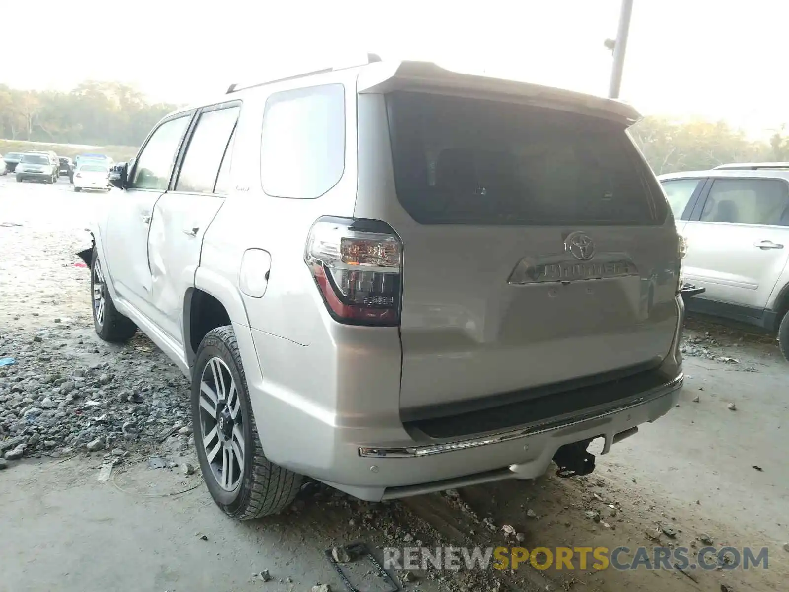 3 Photograph of a damaged car JTEBU5JR4K5652371 TOYOTA 4RUNNER 2019