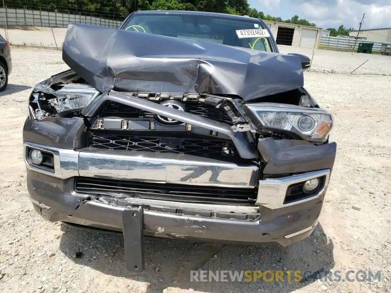 9 Photograph of a damaged car JTEBU5JR4K5659420 TOYOTA 4RUNNER 2019