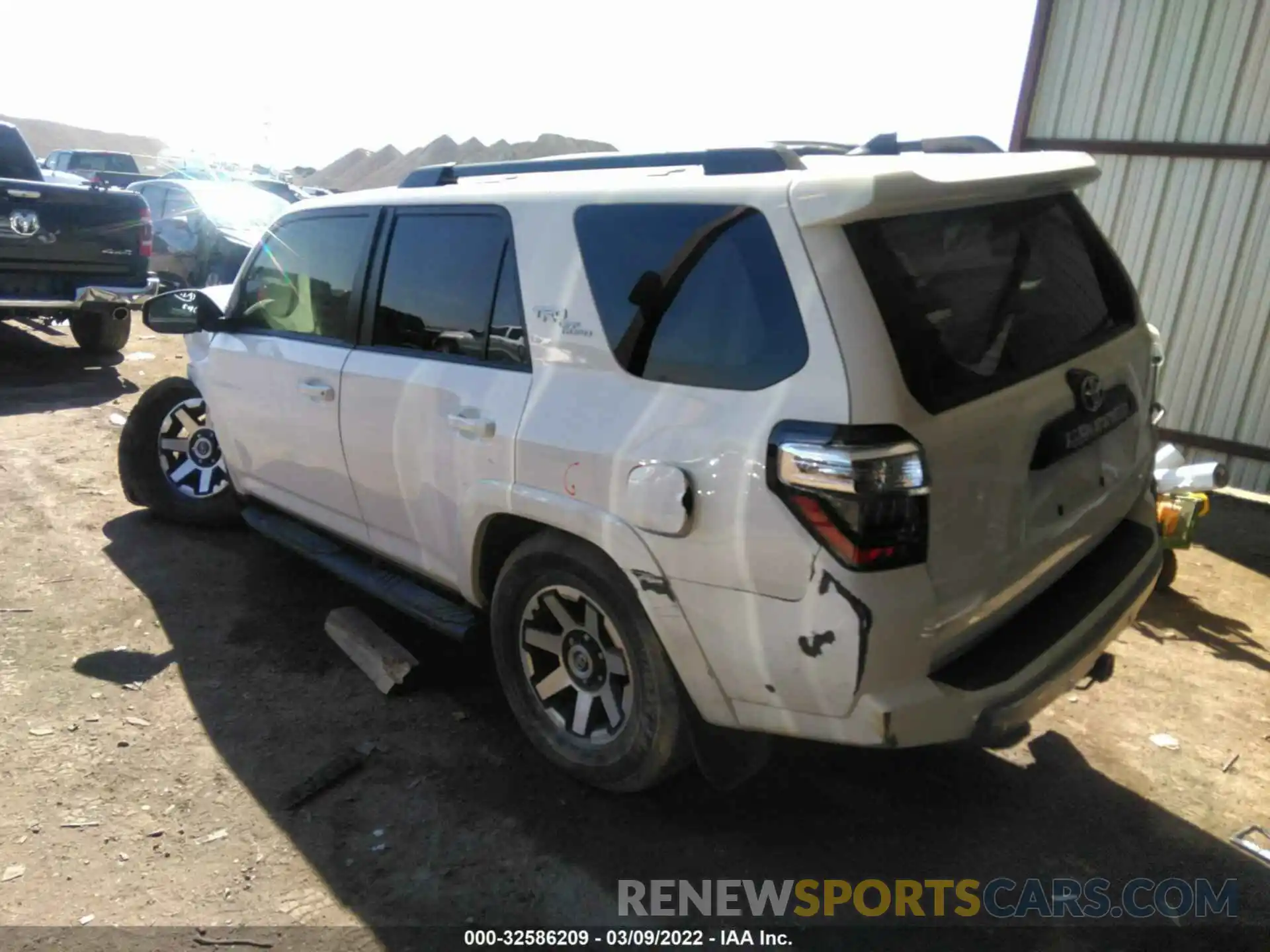 3 Photograph of a damaged car JTEBU5JR4K5663645 TOYOTA 4RUNNER 2019