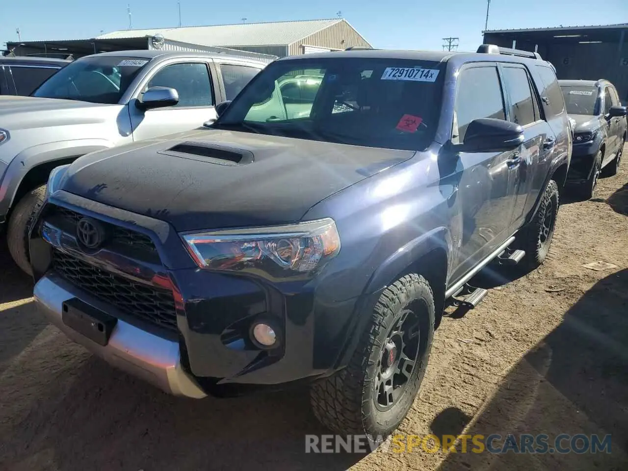 1 Photograph of a damaged car JTEBU5JR4K5676931 TOYOTA 4RUNNER 2019