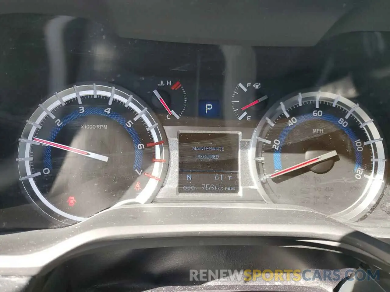 9 Photograph of a damaged car JTEBU5JR4K5676931 TOYOTA 4RUNNER 2019