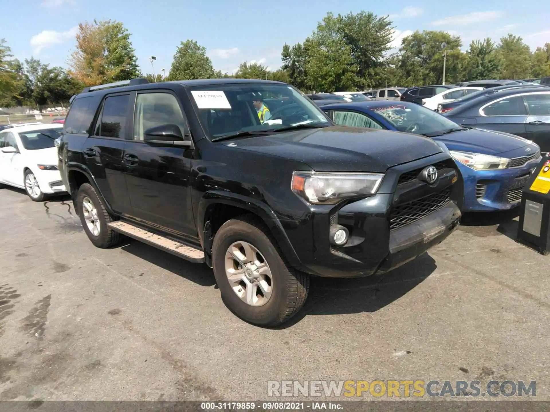 1 Photograph of a damaged car JTEBU5JR4K5677402 TOYOTA 4RUNNER 2019