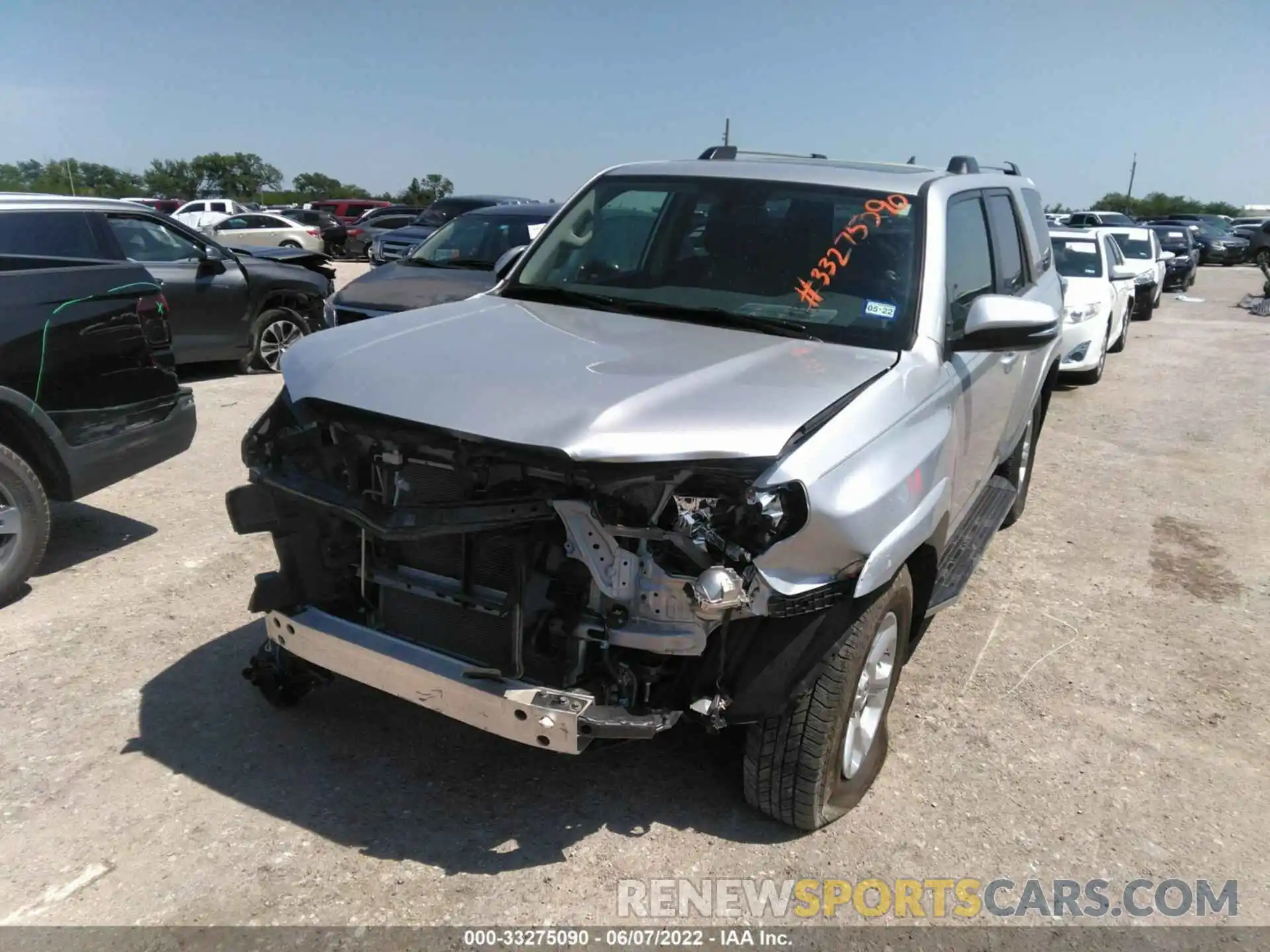 6 Photograph of a damaged car JTEBU5JR4K5688660 TOYOTA 4RUNNER 2019