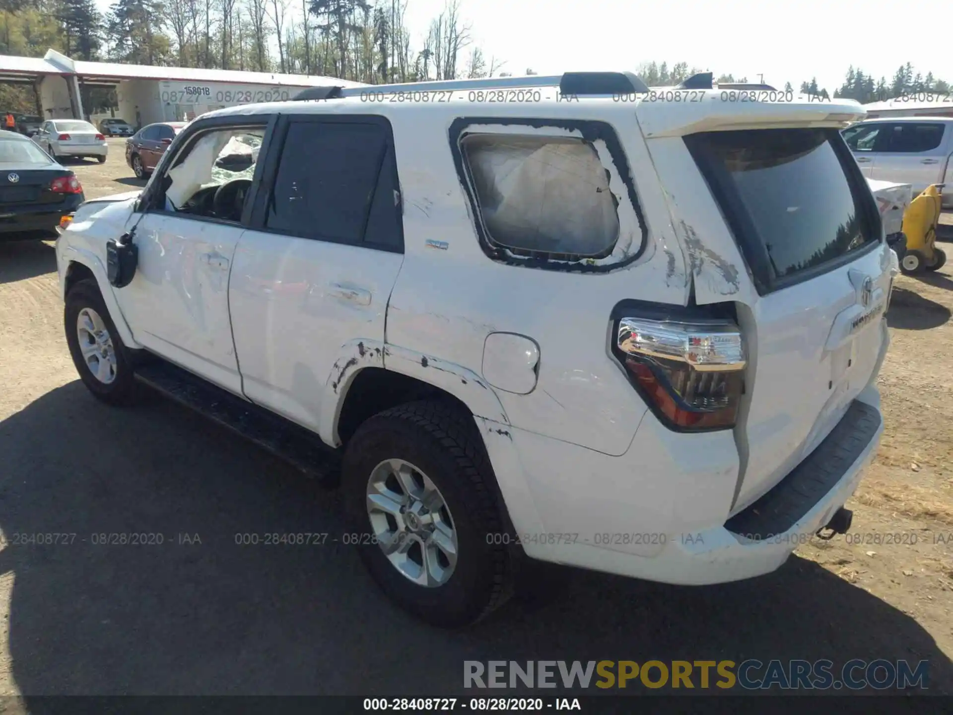 3 Photograph of a damaged car JTEBU5JR4K5692143 TOYOTA 4RUNNER 2019