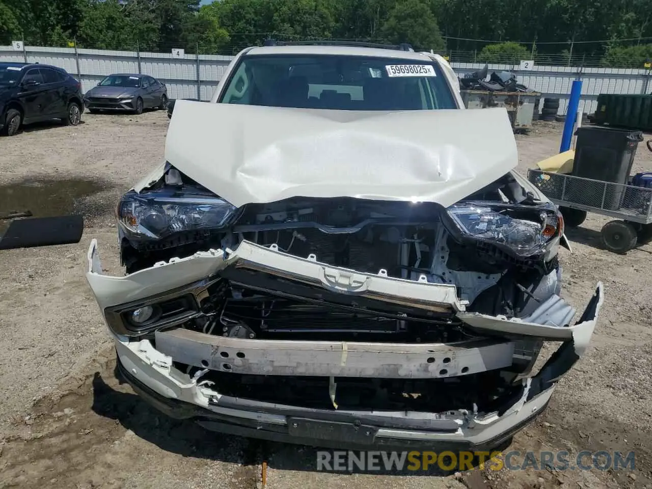 5 Photograph of a damaged car JTEBU5JR4K5696399 TOYOTA 4RUNNER 2019