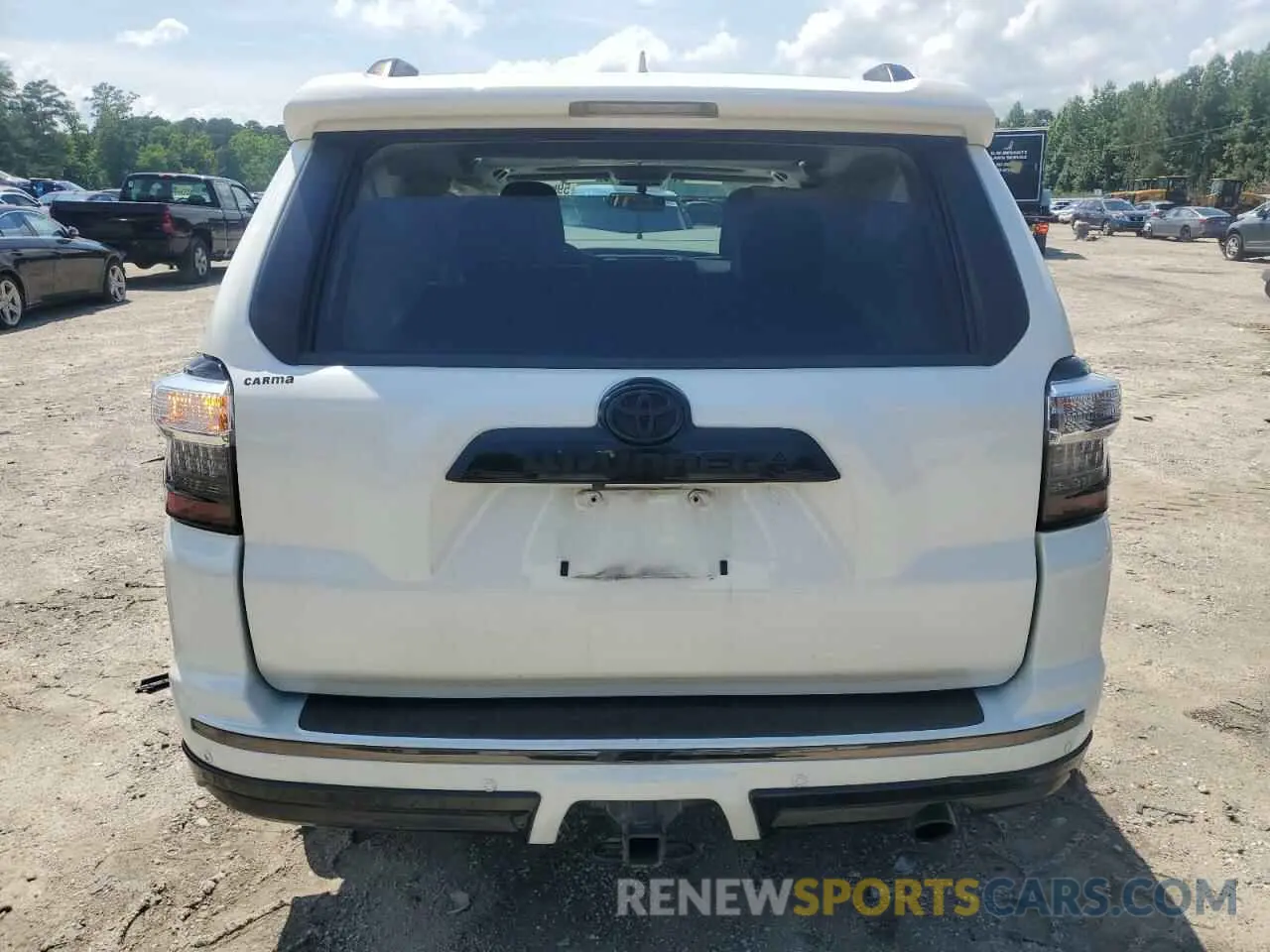 6 Photograph of a damaged car JTEBU5JR4K5696399 TOYOTA 4RUNNER 2019