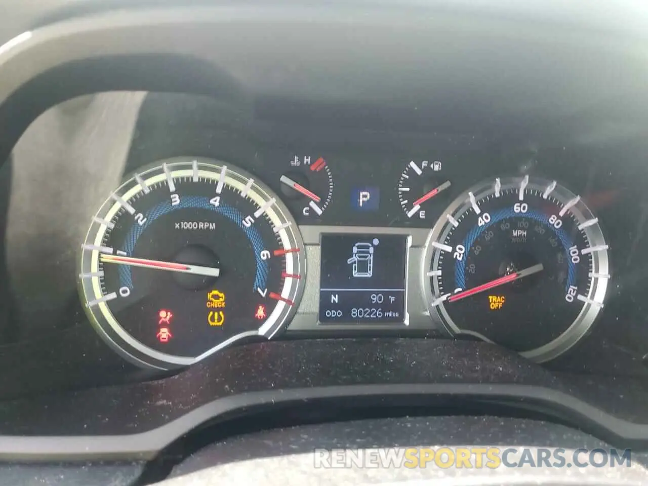 9 Photograph of a damaged car JTEBU5JR4K5696399 TOYOTA 4RUNNER 2019