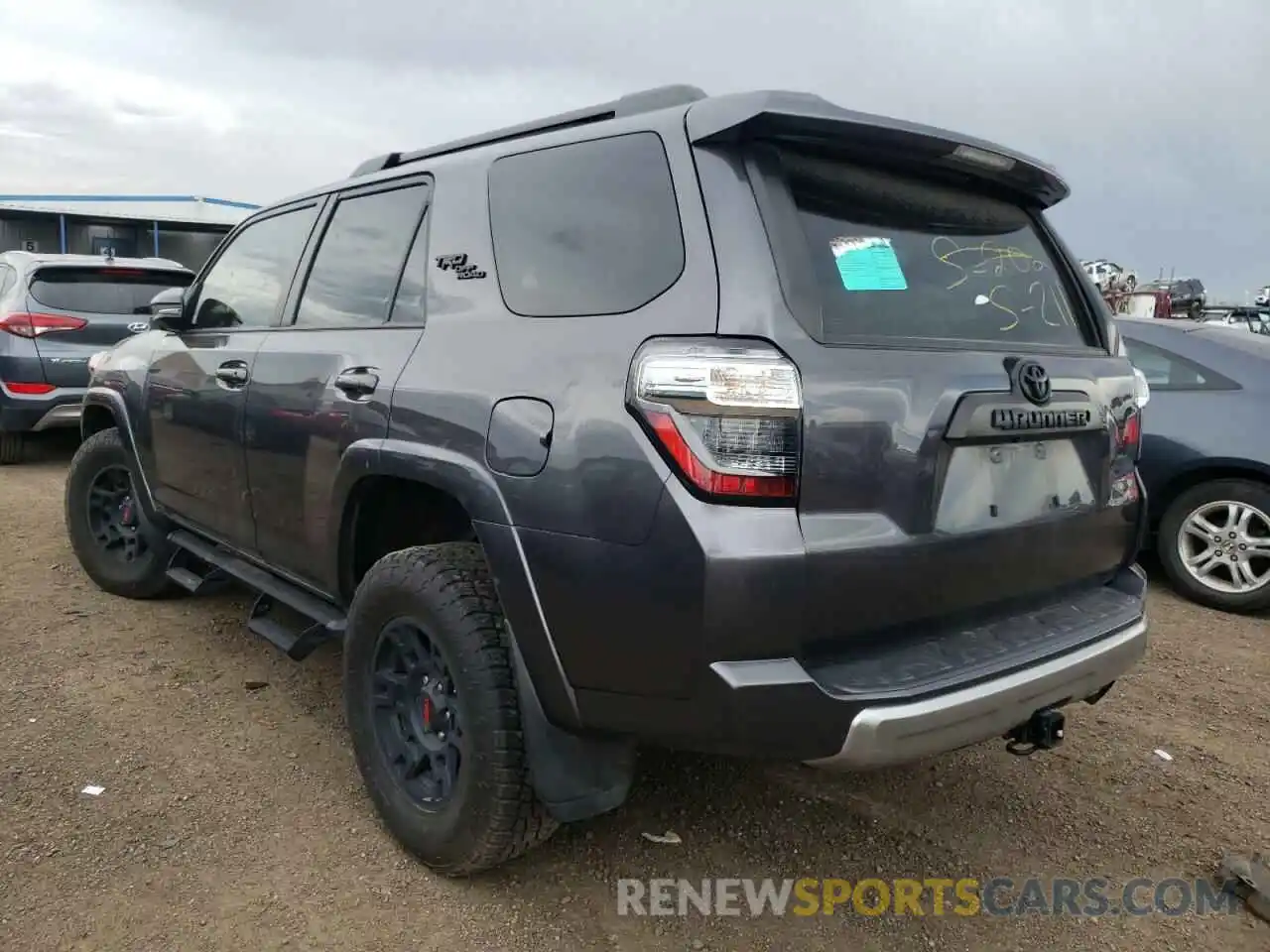 3 Photograph of a damaged car JTEBU5JR4K5700659 TOYOTA 4RUNNER 2019