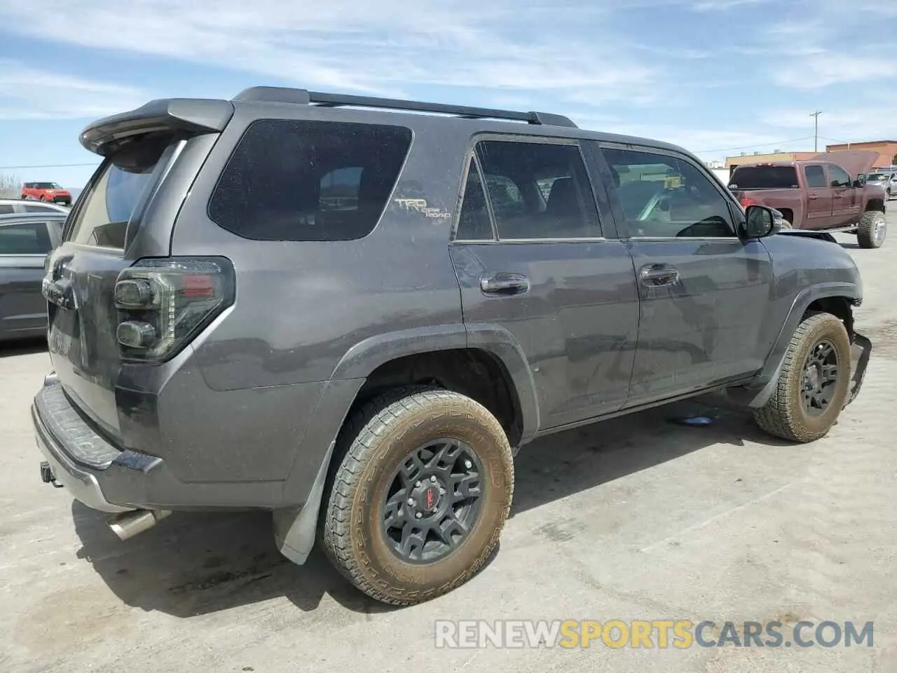 3 Photograph of a damaged car JTEBU5JR4K5701505 TOYOTA 4RUNNER 2019