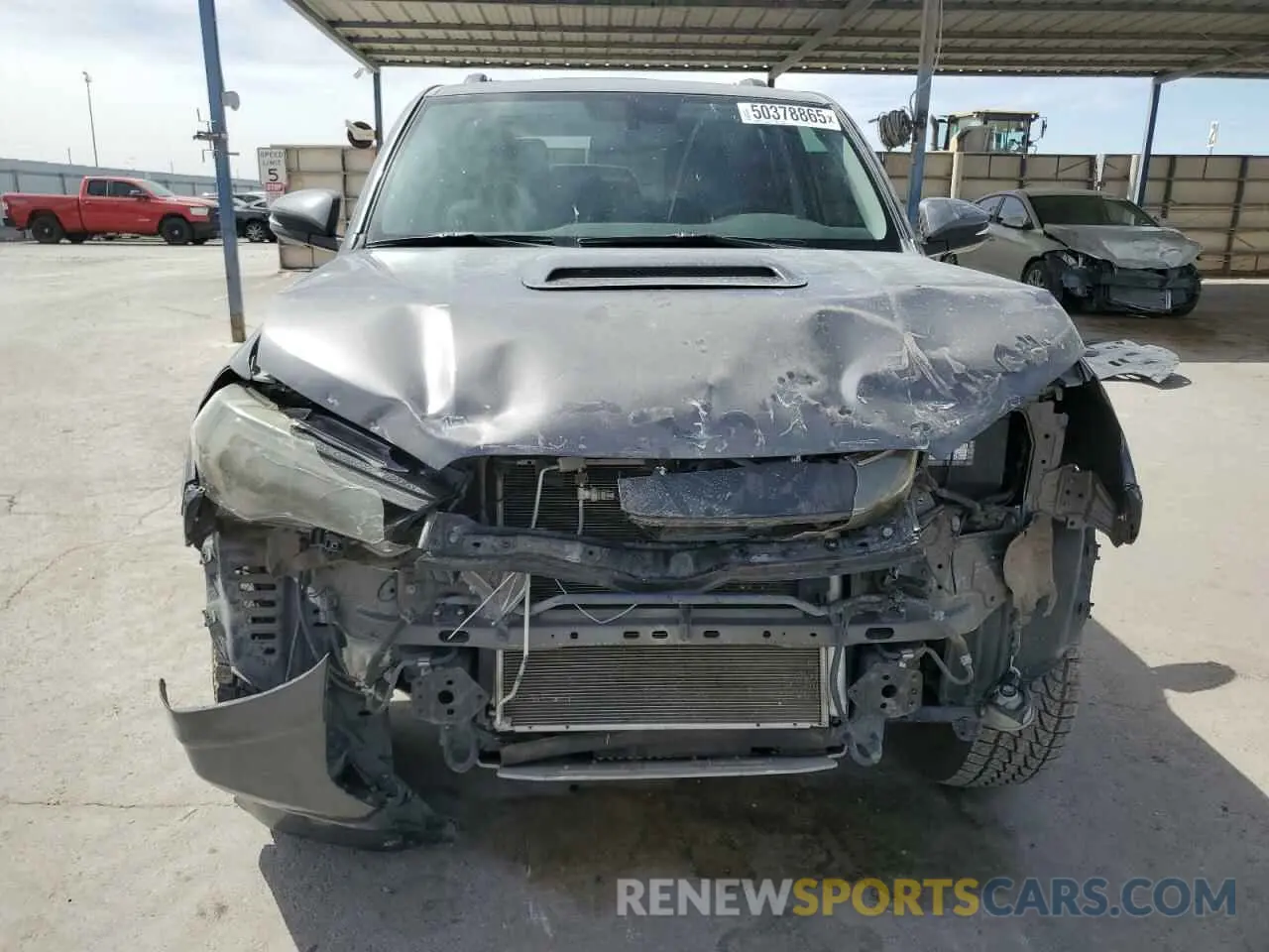 5 Photograph of a damaged car JTEBU5JR4K5701505 TOYOTA 4RUNNER 2019