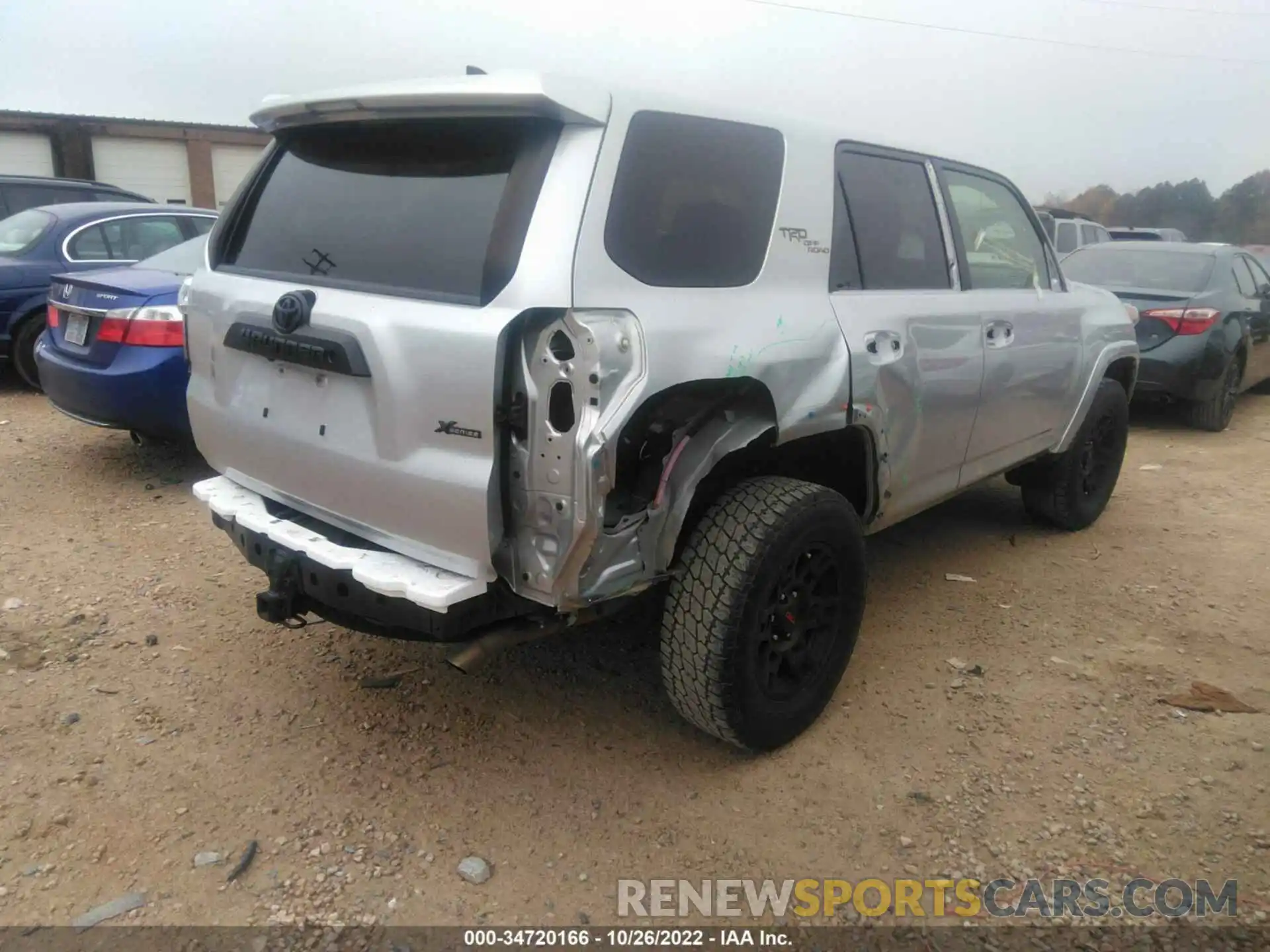 4 Photograph of a damaged car JTEBU5JR4K5703187 TOYOTA 4RUNNER 2019