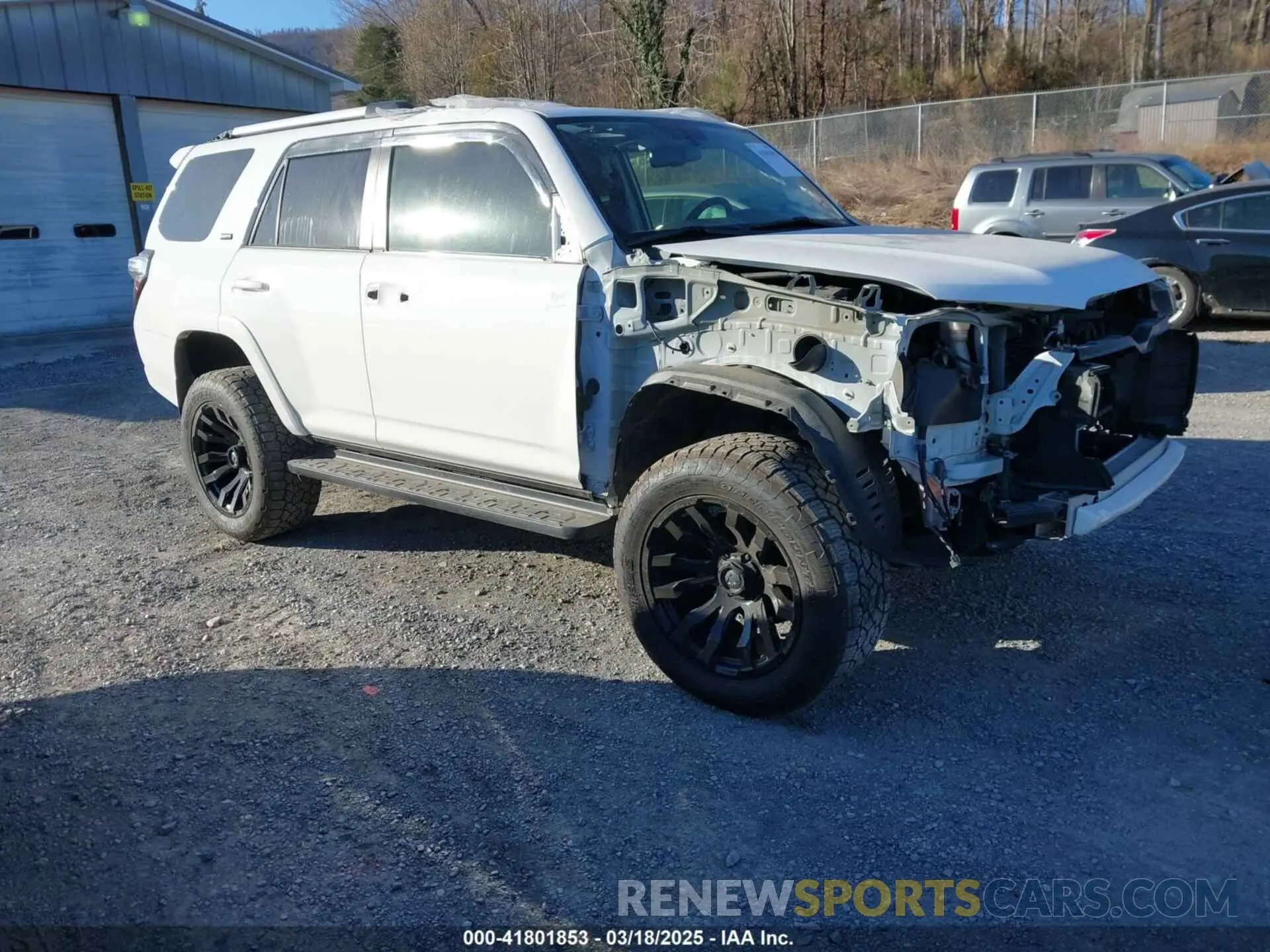 1 Photograph of a damaged car JTEBU5JR4K5726940 TOYOTA 4RUNNER 2019