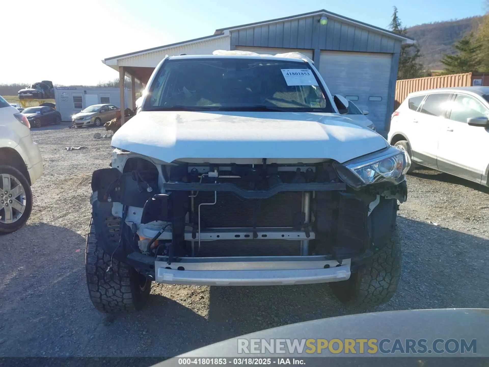13 Photograph of a damaged car JTEBU5JR4K5726940 TOYOTA 4RUNNER 2019