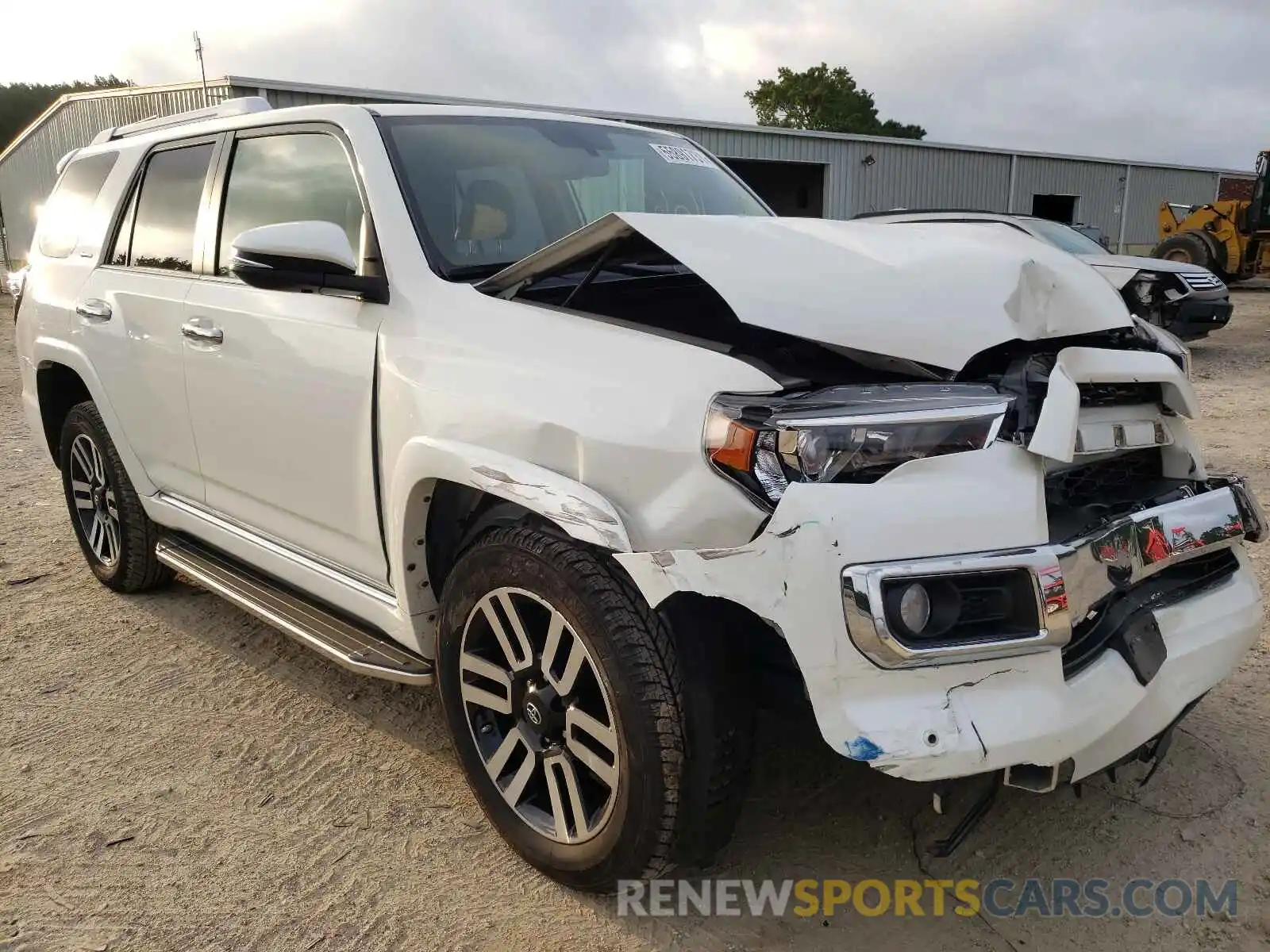 1 Photograph of a damaged car JTEBU5JR4K5728686 TOYOTA 4RUNNER 2019