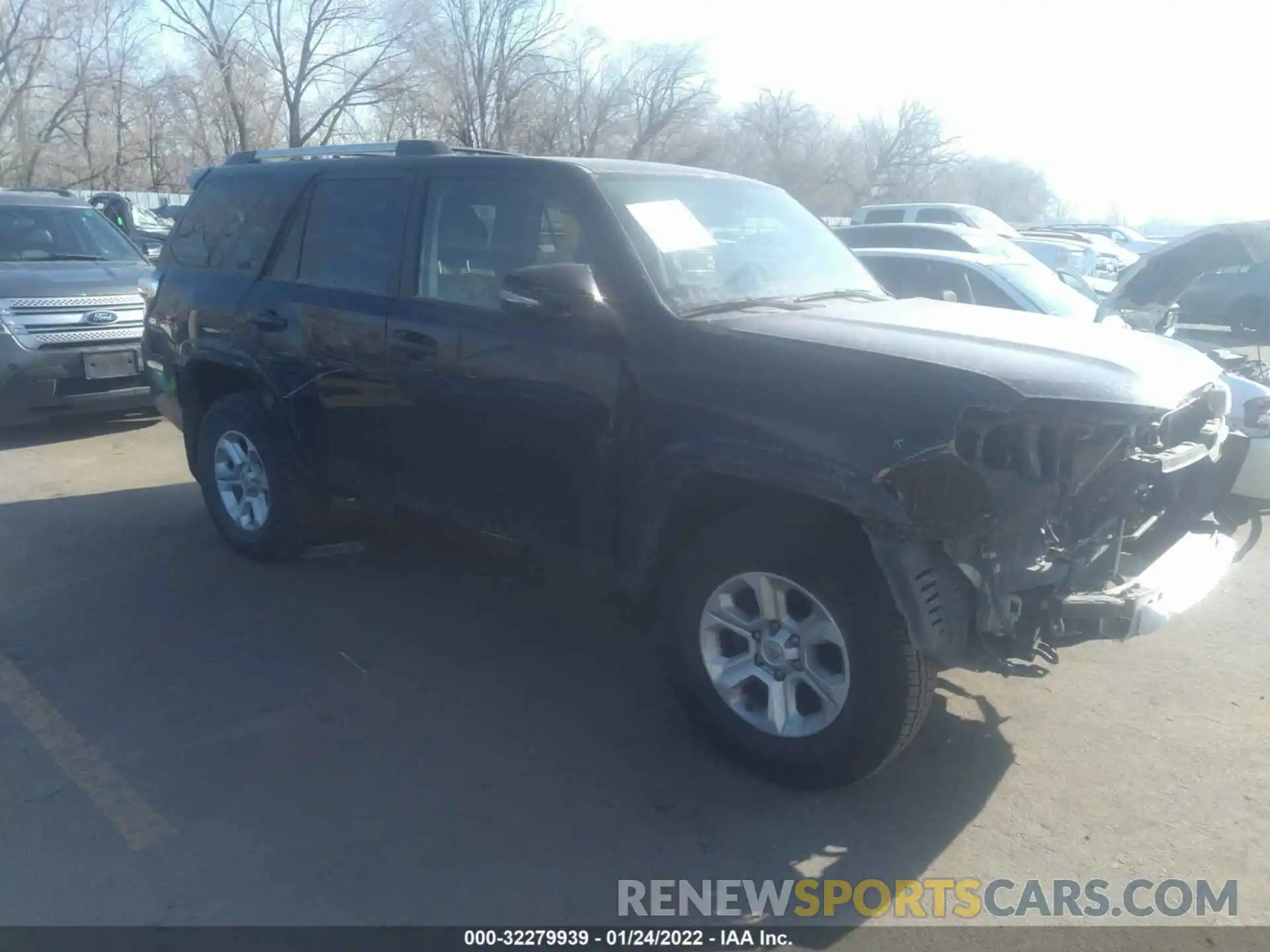 1 Photograph of a damaged car JTEBU5JR4K5729000 TOYOTA 4RUNNER 2019