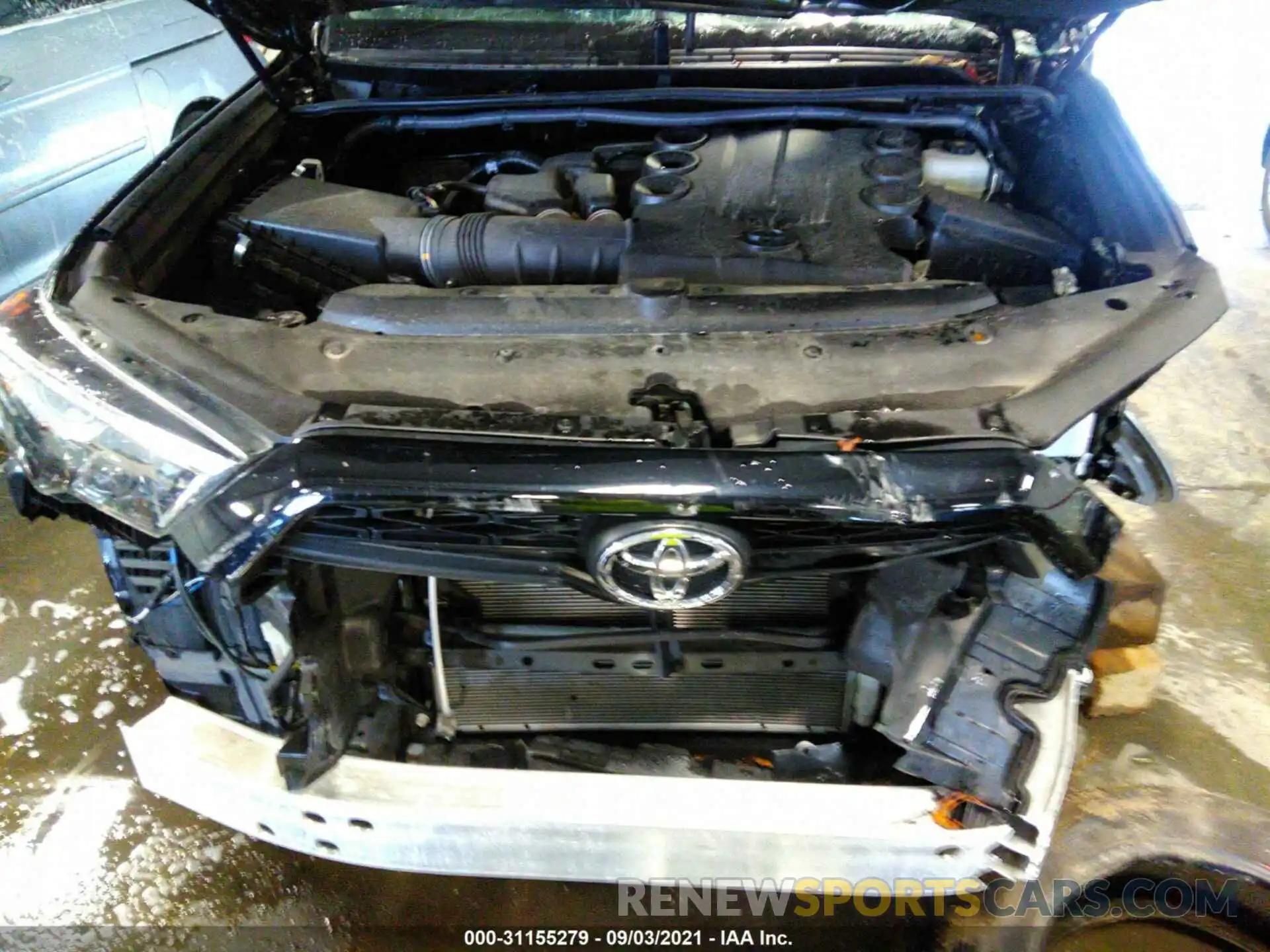 10 Photograph of a damaged car JTEBU5JR4K5733628 TOYOTA 4RUNNER 2019