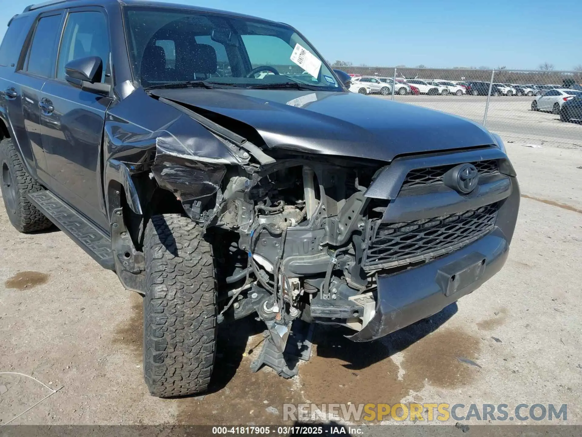 6 Photograph of a damaged car JTEBU5JR5K5616527 TOYOTA 4RUNNER 2019
