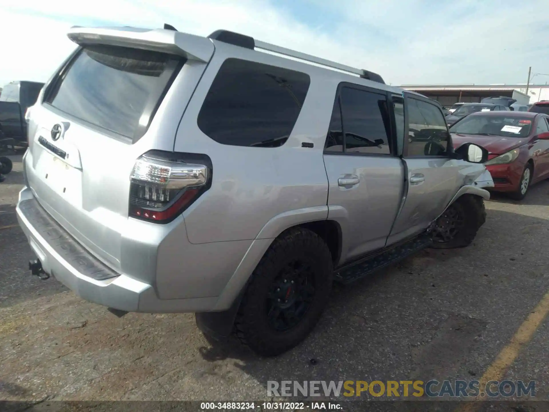 4 Photograph of a damaged car JTEBU5JR5K5619251 TOYOTA 4RUNNER 2019