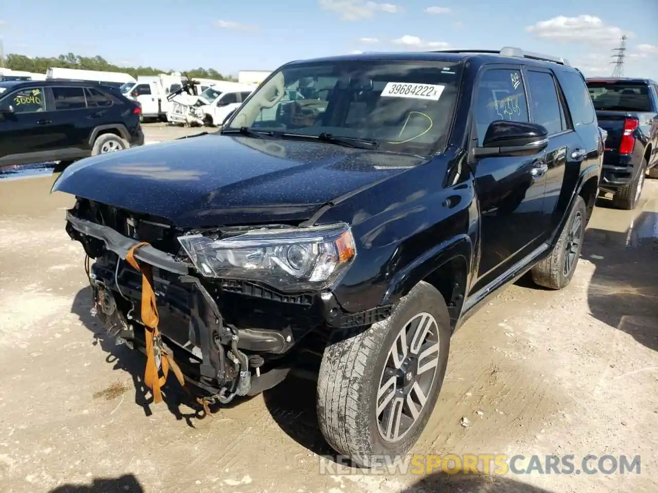 2 Photograph of a damaged car JTEBU5JR5K5622571 TOYOTA 4RUNNER 2019