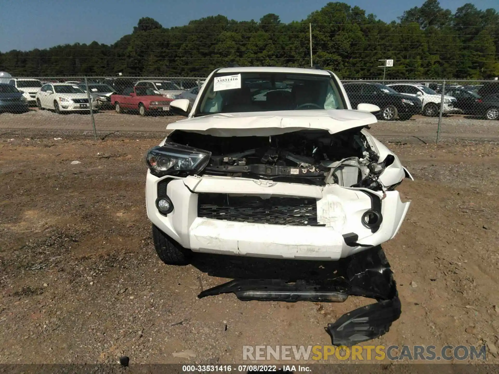 6 Photograph of a damaged car JTEBU5JR5K5626510 TOYOTA 4RUNNER 2019