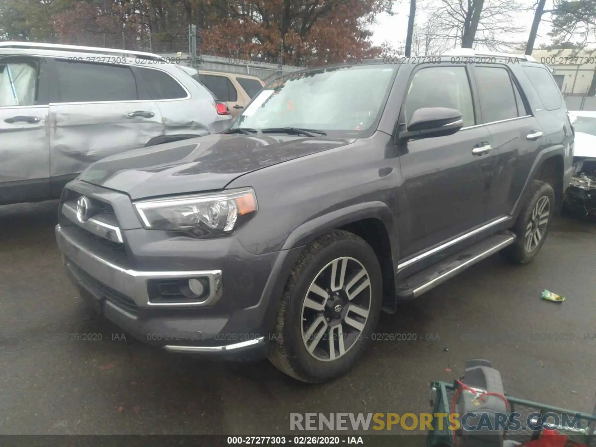 2 Photograph of a damaged car JTEBU5JR5K5630590 TOYOTA 4RUNNER 2019