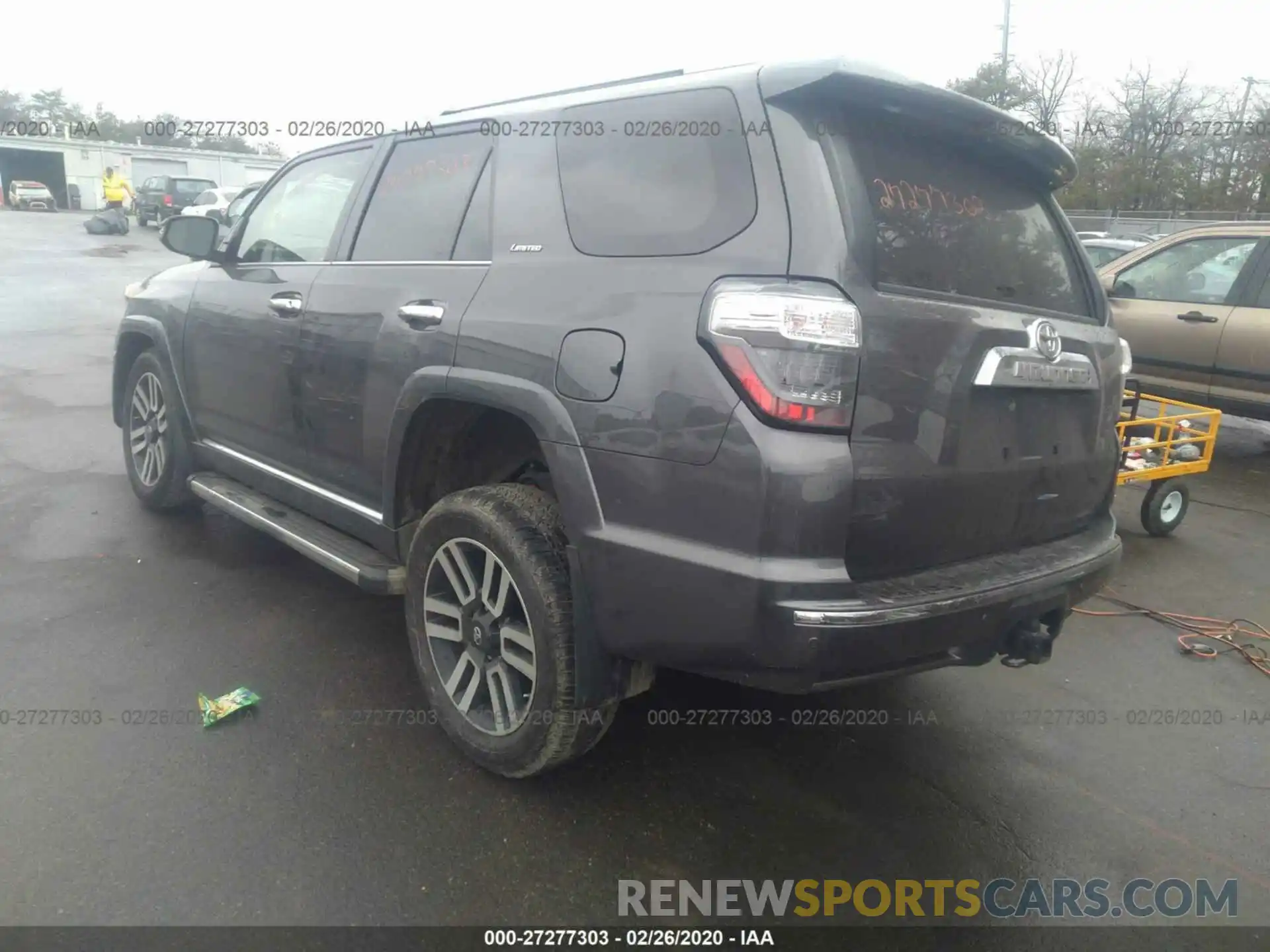 3 Photograph of a damaged car JTEBU5JR5K5630590 TOYOTA 4RUNNER 2019