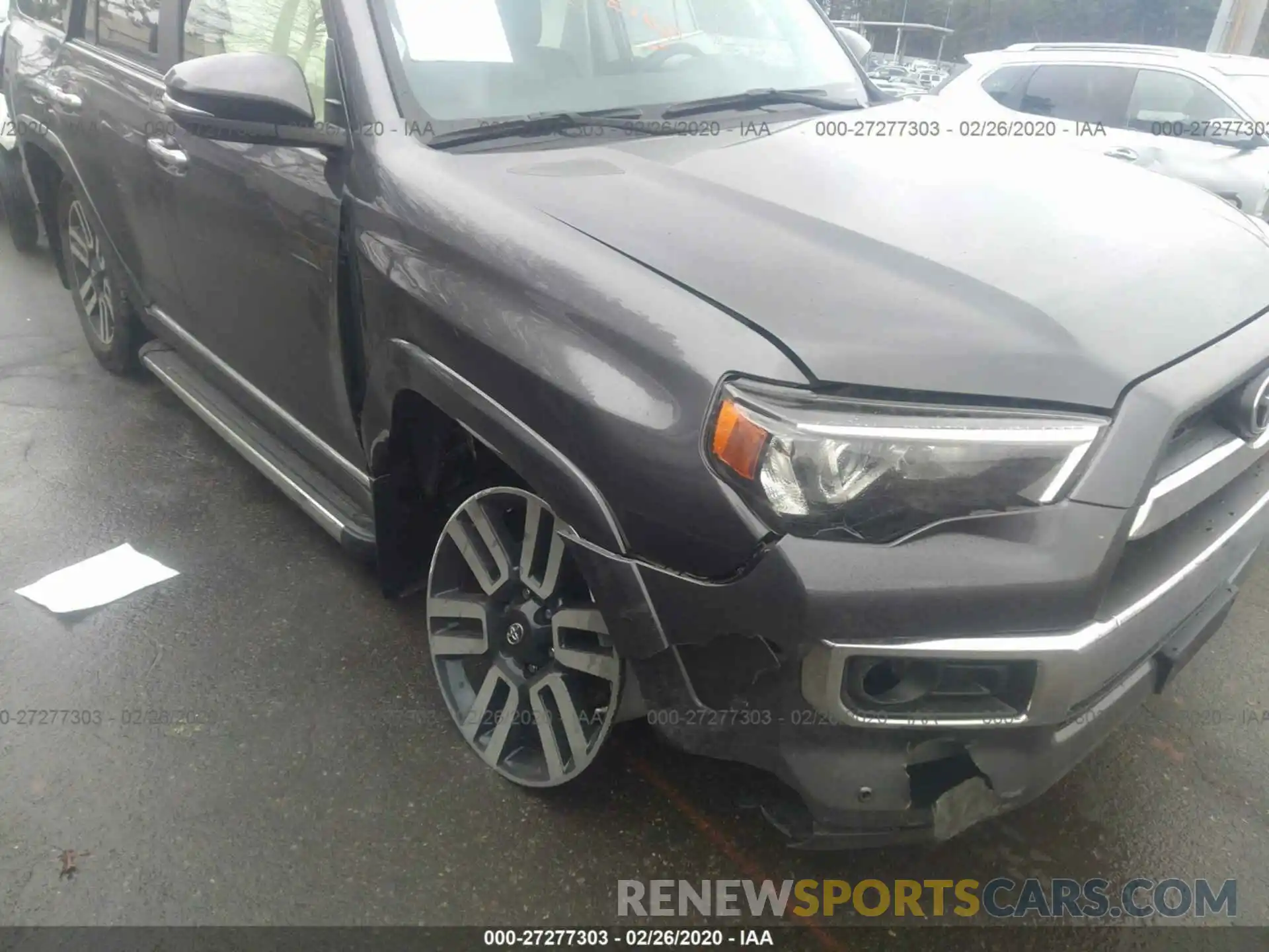 6 Photograph of a damaged car JTEBU5JR5K5630590 TOYOTA 4RUNNER 2019