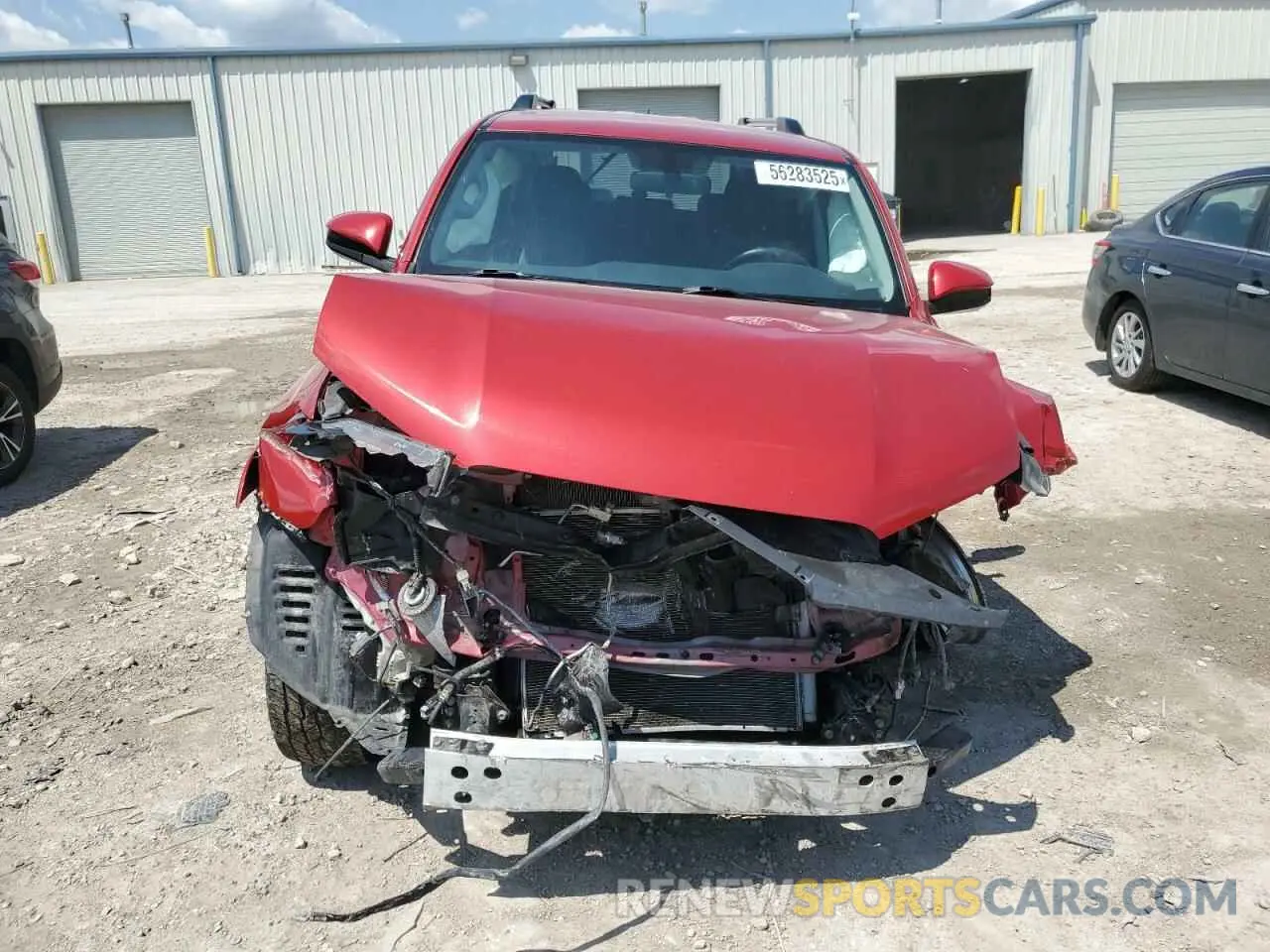 5 Photograph of a damaged car JTEBU5JR5K5640469 TOYOTA 4RUNNER 2019