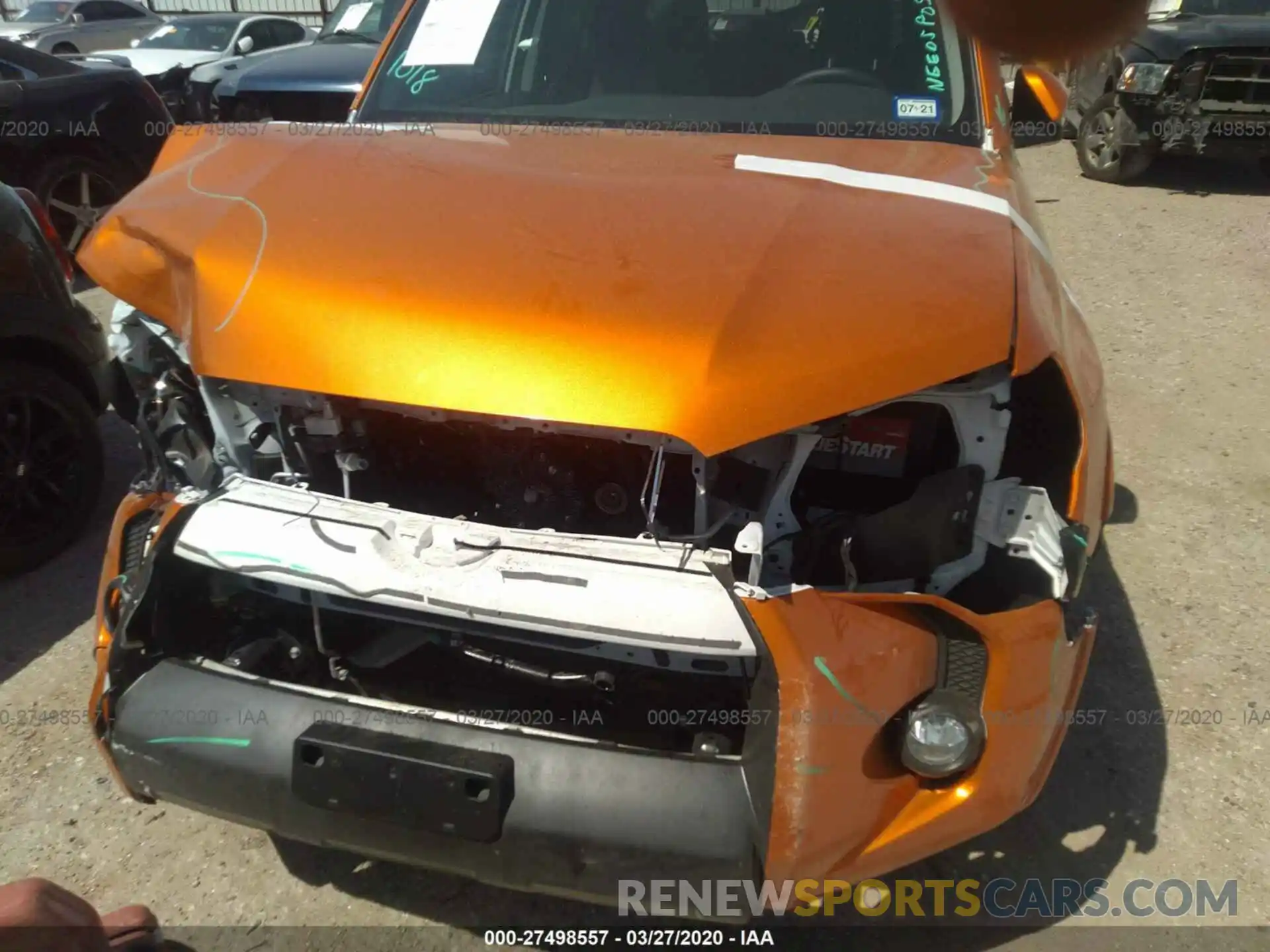 6 Photograph of a damaged car JTEBU5JR5K5652217 TOYOTA 4RUNNER 2019