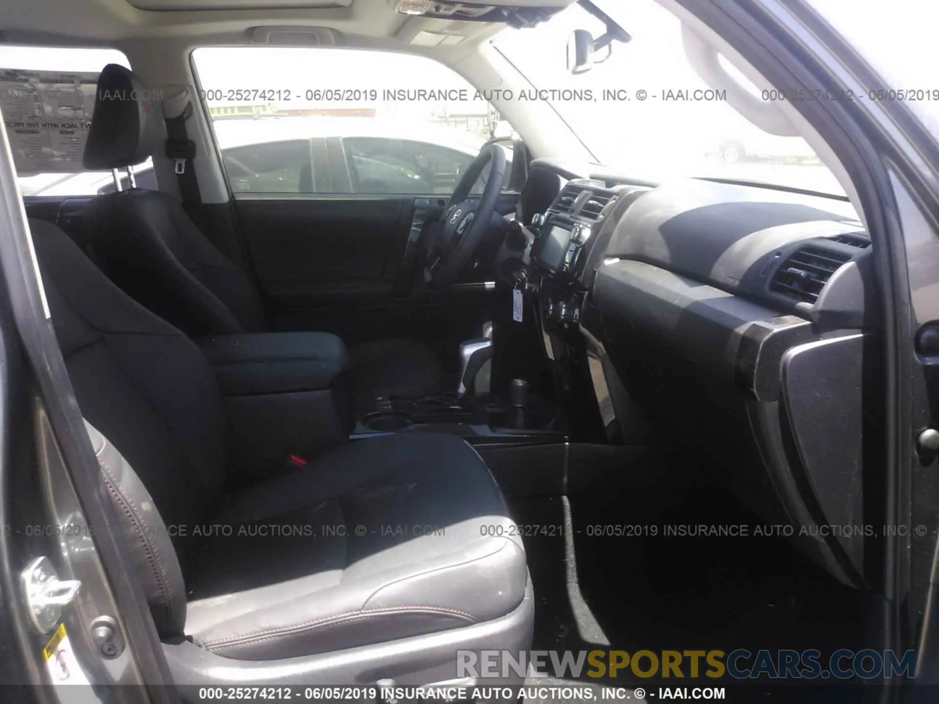 5 Photograph of a damaged car JTEBU5JR5K5654078 TOYOTA 4RUNNER 2019