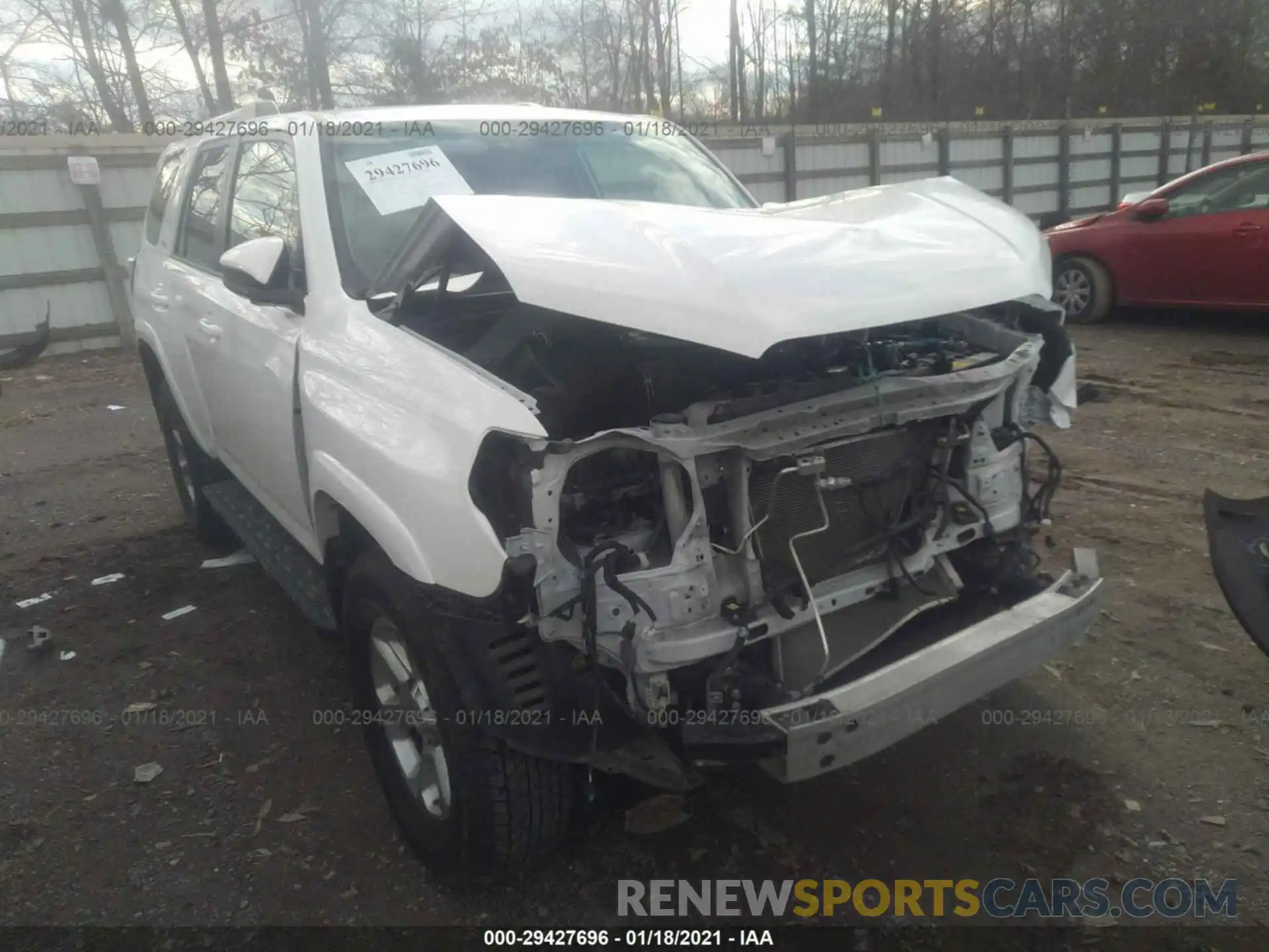 6 Photograph of a damaged car JTEBU5JR5K5667025 TOYOTA 4RUNNER 2019