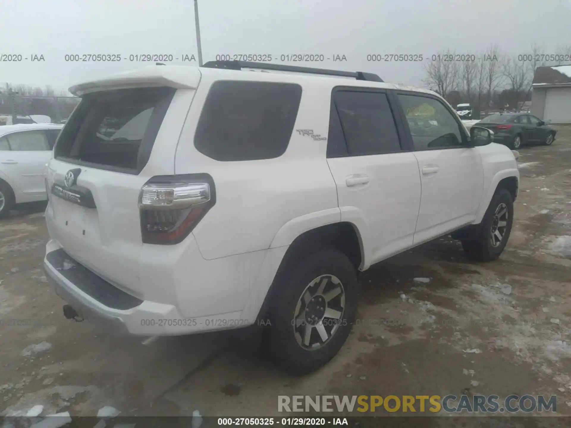 4 Photograph of a damaged car JTEBU5JR5K5668255 TOYOTA 4RUNNER 2019