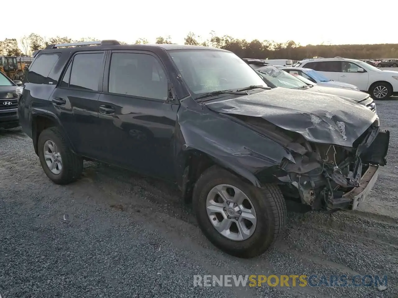 4 Photograph of a damaged car JTEBU5JR5K5674265 TOYOTA 4RUNNER 2019