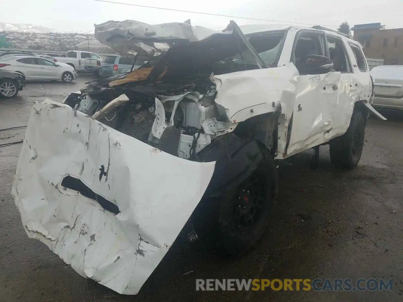 2 Photograph of a damaged car JTEBU5JR5K5676632 TOYOTA 4RUNNER 2019