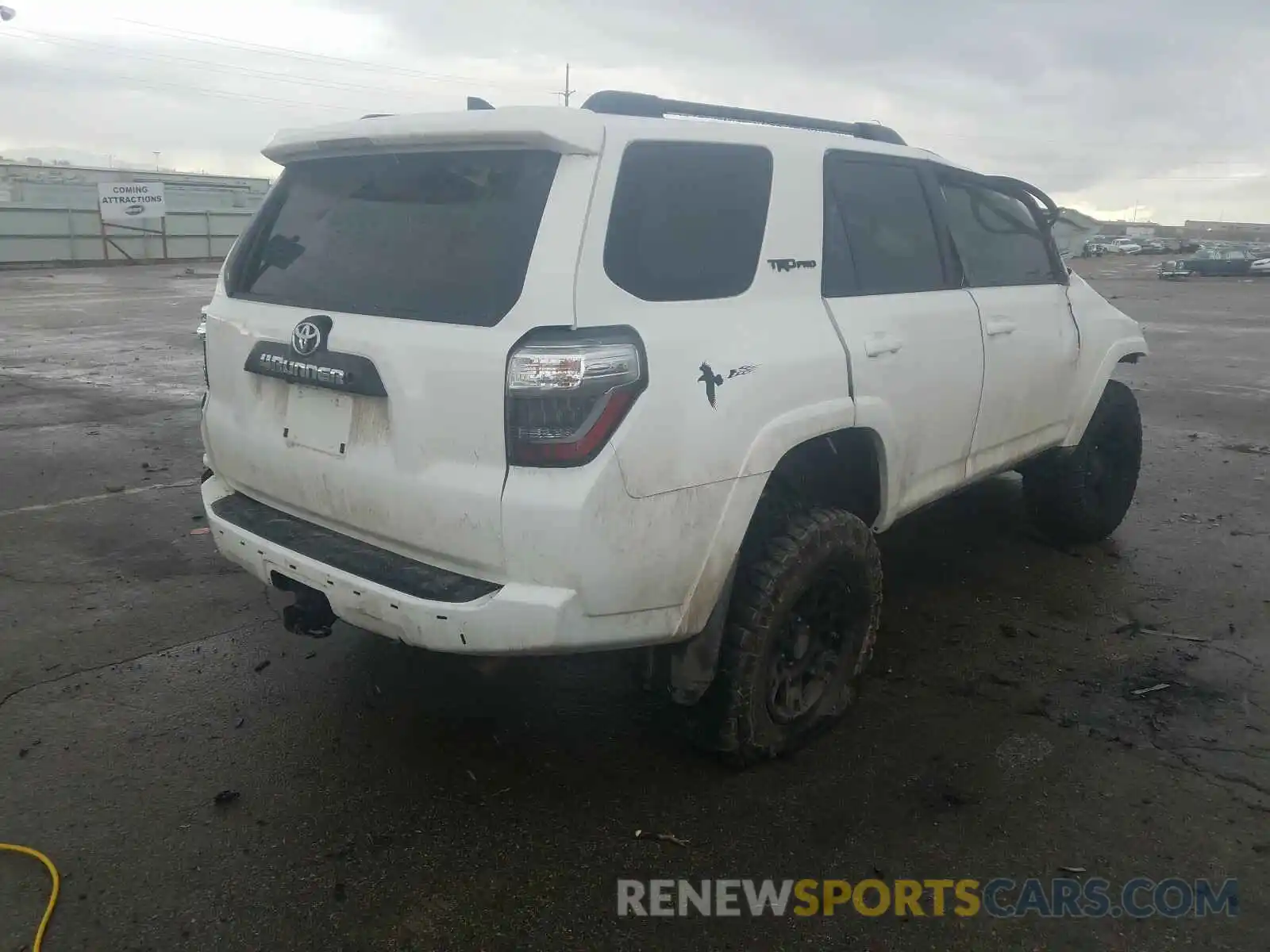 4 Photograph of a damaged car JTEBU5JR5K5676632 TOYOTA 4RUNNER 2019