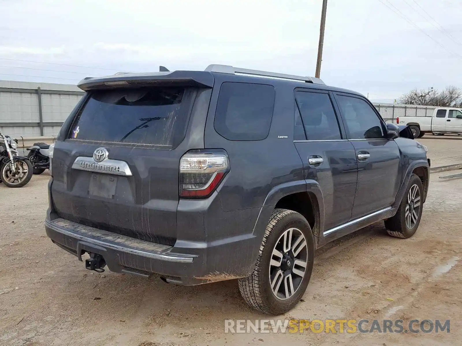 4 Photograph of a damaged car JTEBU5JR5K5680602 TOYOTA 4RUNNER 2019