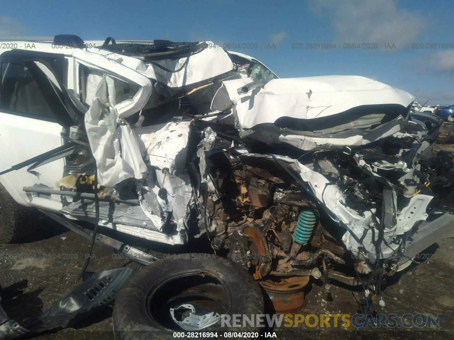 6 Photograph of a damaged car JTEBU5JR5K5691602 TOYOTA 4RUNNER 2019