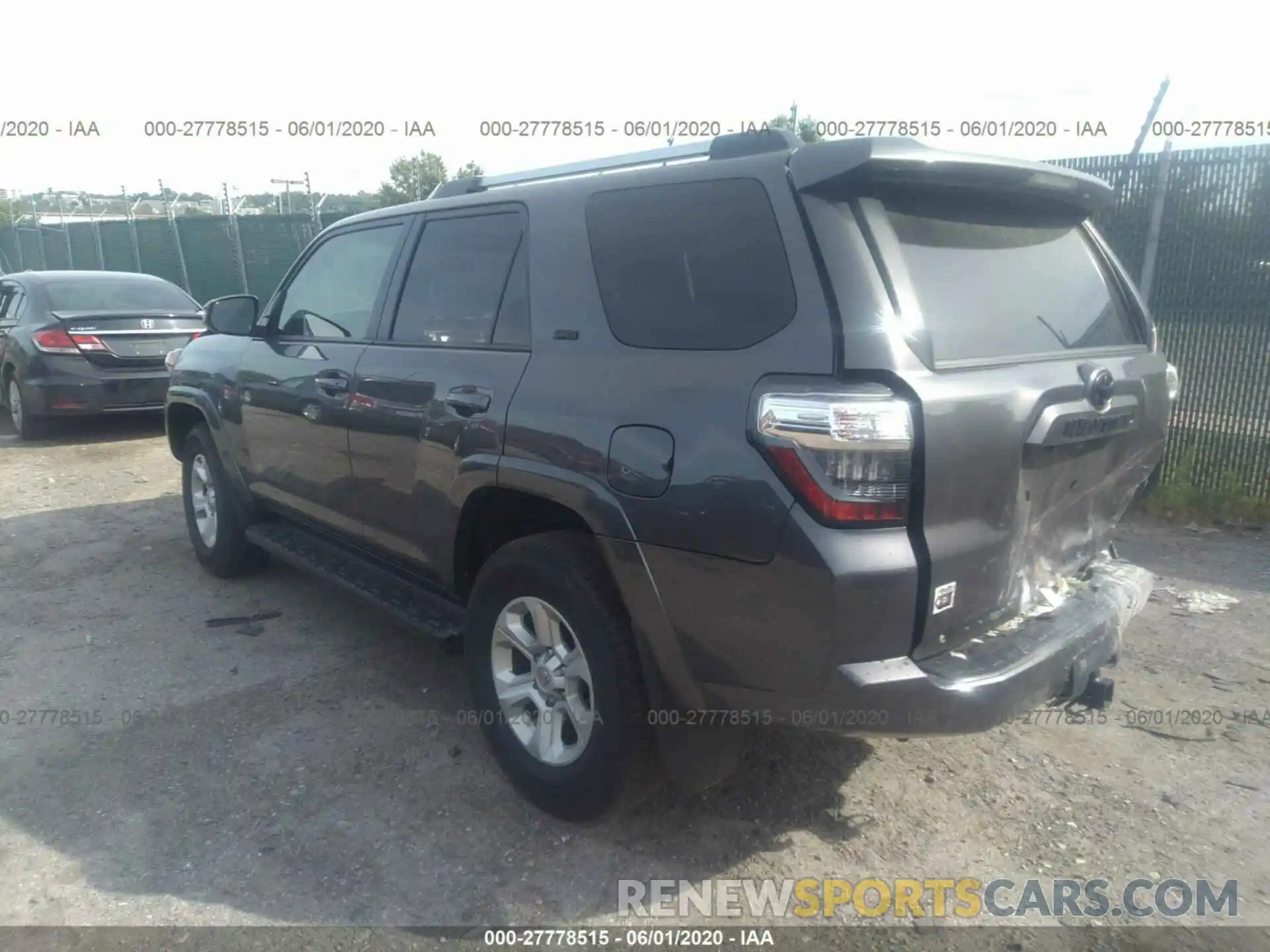 3 Photograph of a damaged car JTEBU5JR5K5697299 TOYOTA 4RUNNER 2019