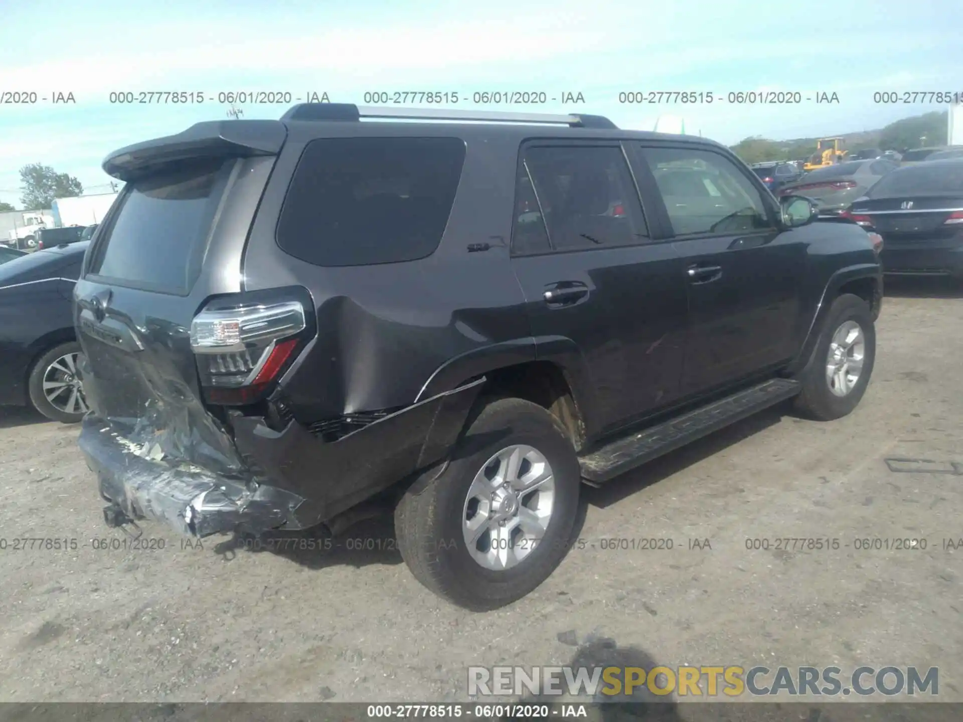 4 Photograph of a damaged car JTEBU5JR5K5697299 TOYOTA 4RUNNER 2019