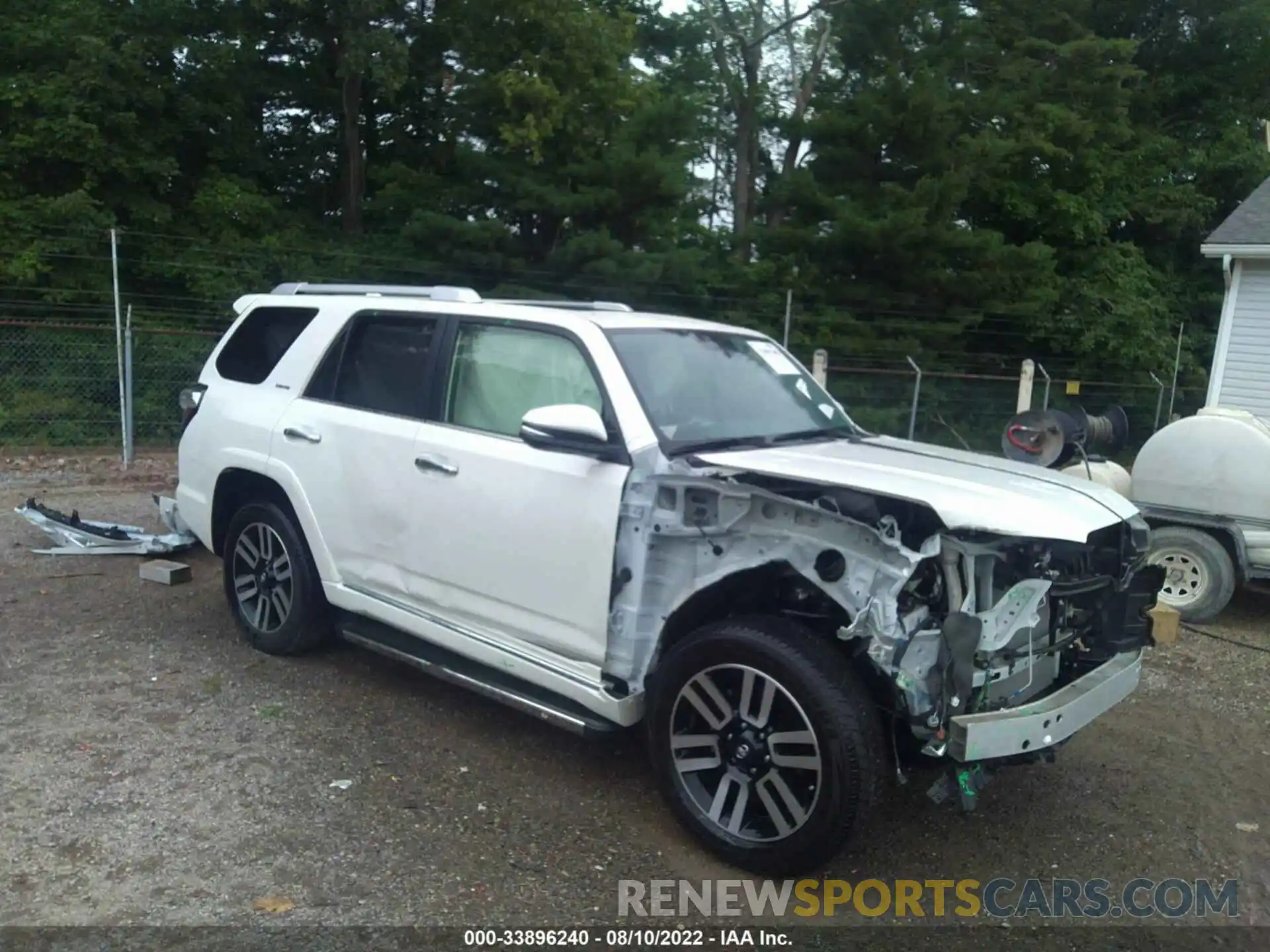 1 Photograph of a damaged car JTEBU5JR5K5701433 TOYOTA 4RUNNER 2019