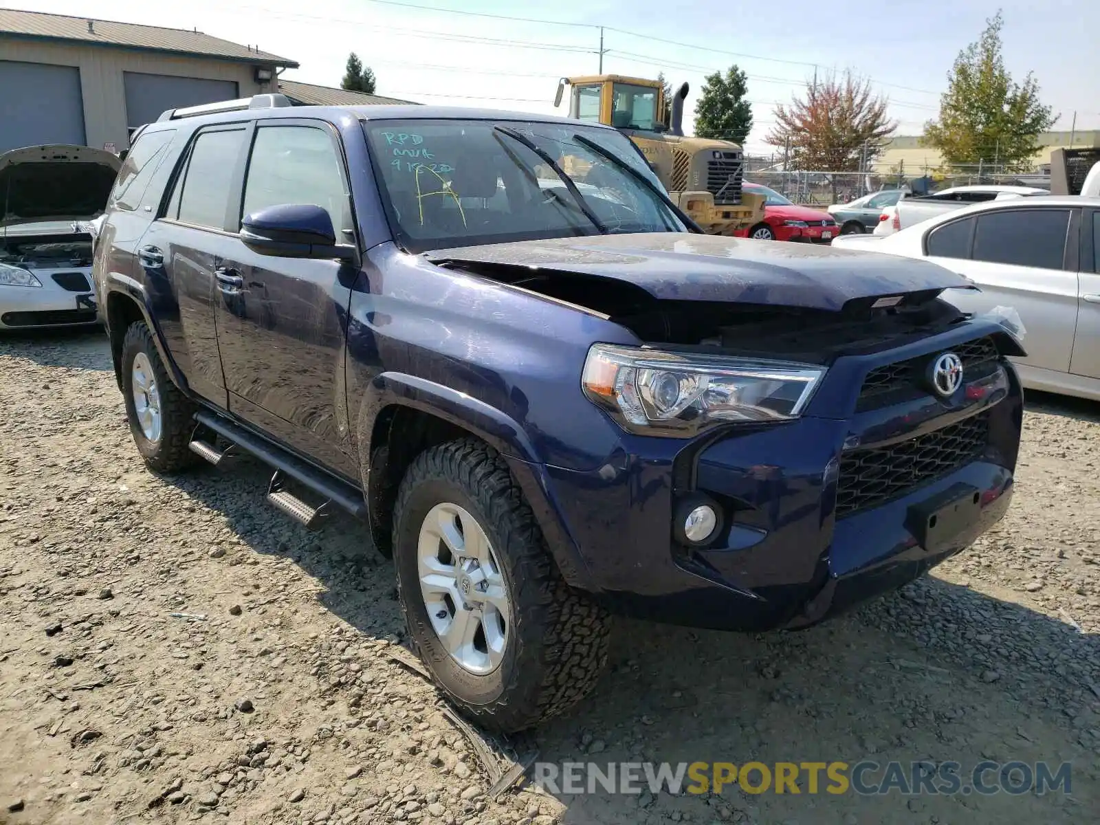 1 Photograph of a damaged car JTEBU5JR5K5708897 TOYOTA 4RUNNER 2019