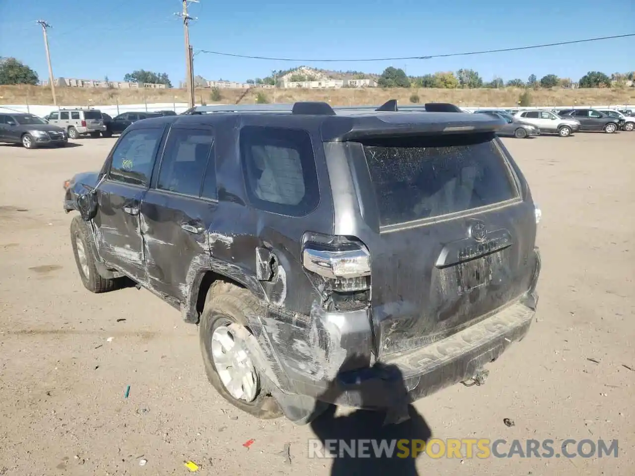 3 Photograph of a damaged car JTEBU5JR5K5712674 TOYOTA 4RUNNER 2019