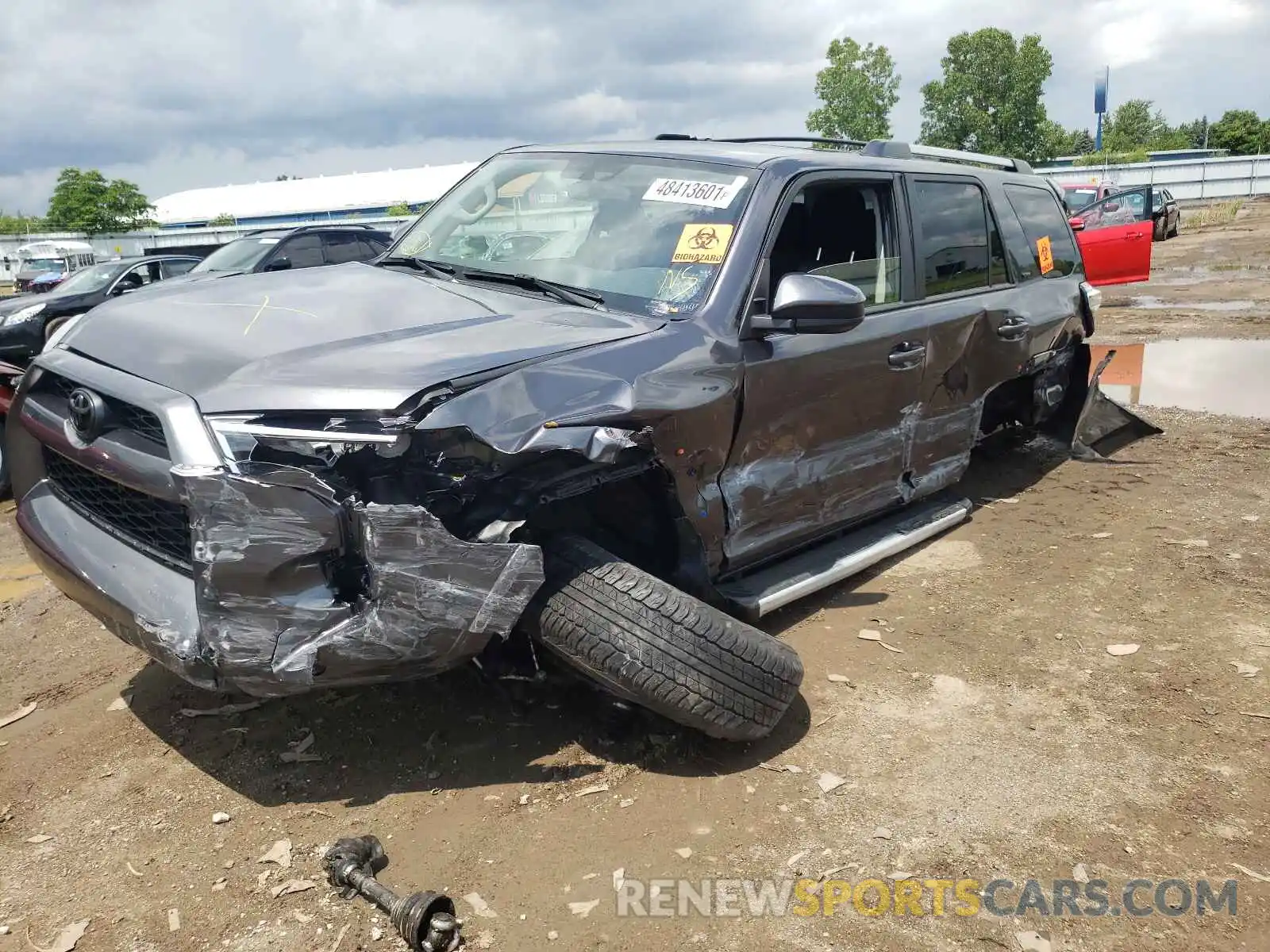 9 Photograph of a damaged car JTEBU5JR5K5712822 TOYOTA 4RUNNER 2019