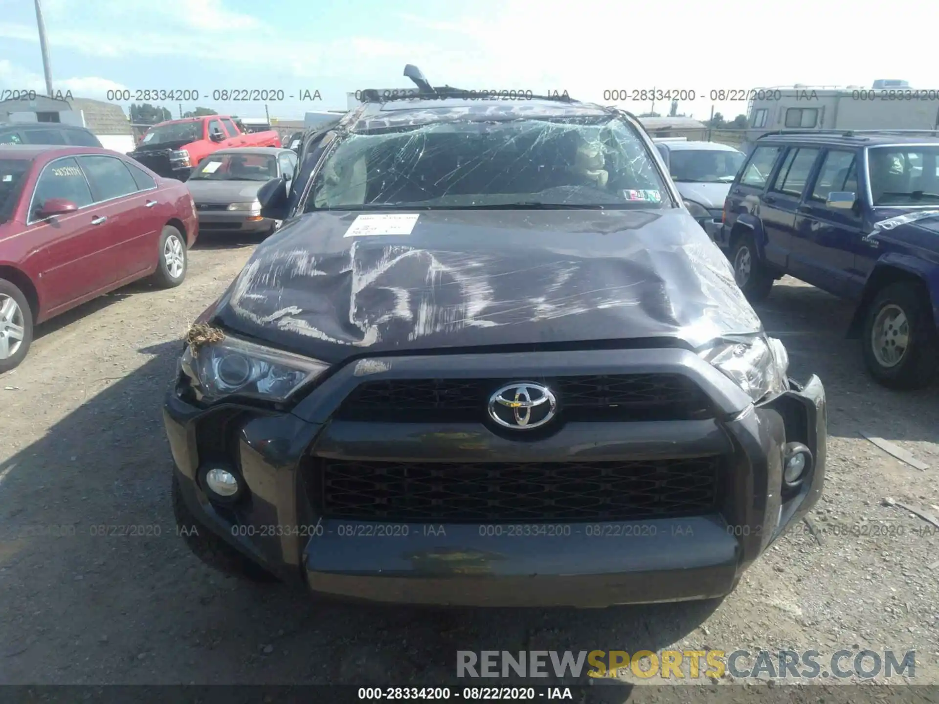 6 Photograph of a damaged car JTEBU5JR5K5715137 TOYOTA 4RUNNER 2019