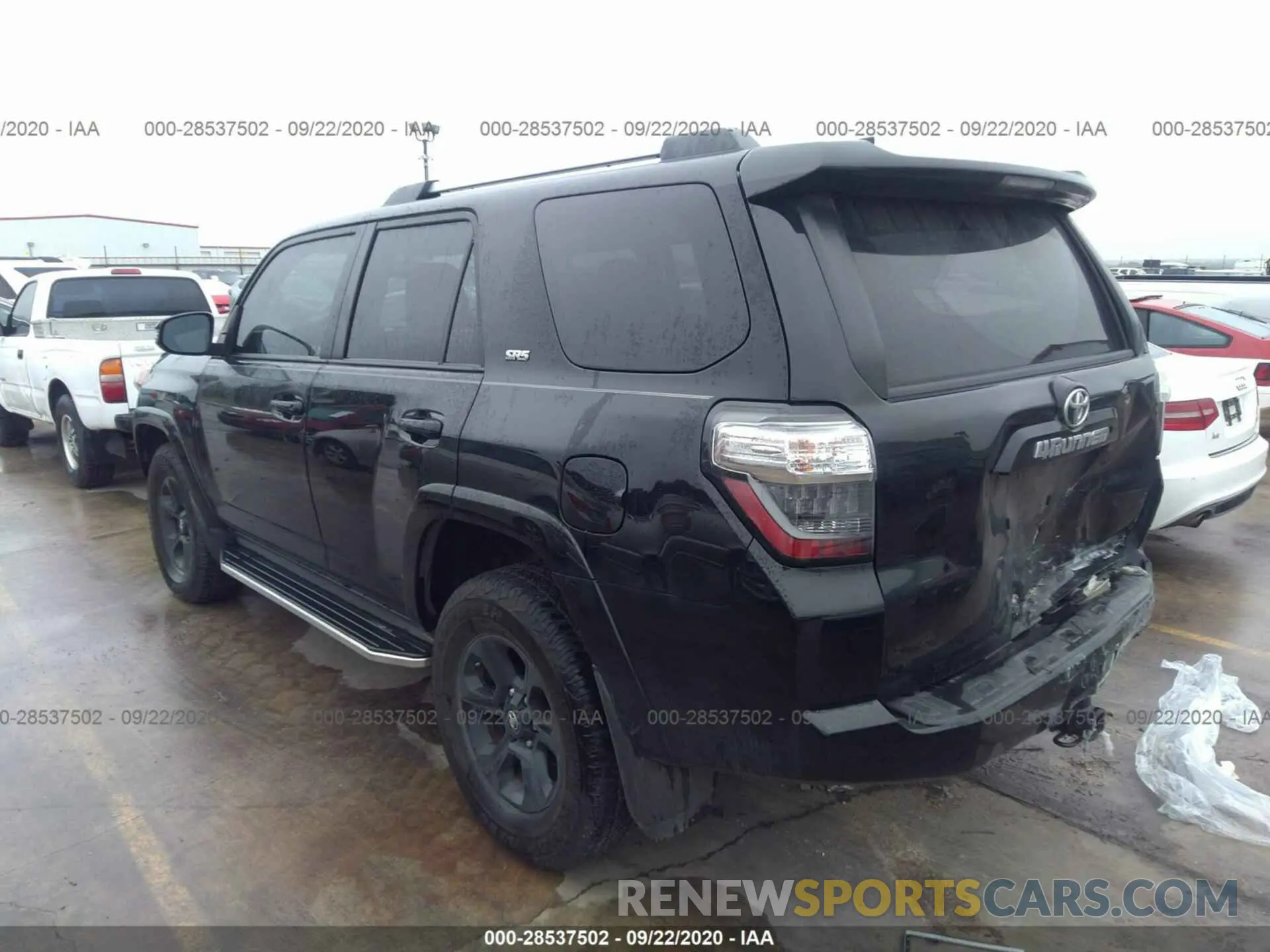 3 Photograph of a damaged car JTEBU5JR6K5614737 TOYOTA 4RUNNER 2019