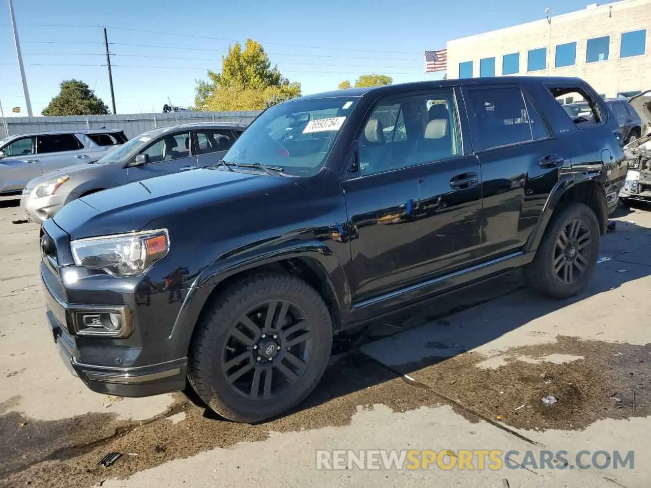 1 Photograph of a damaged car JTEBU5JR6K5617718 TOYOTA 4RUNNER 2019