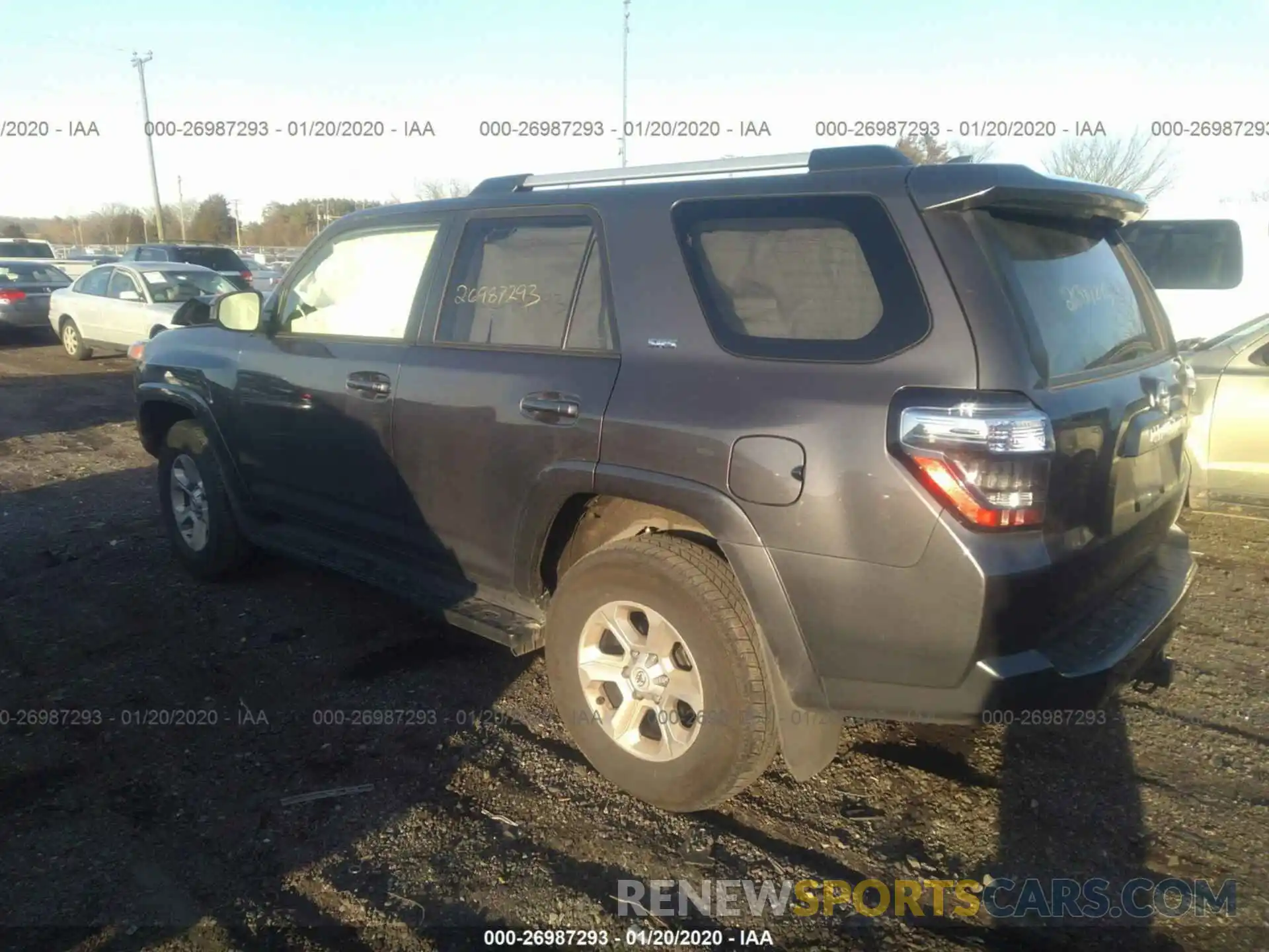 3 Photograph of a damaged car JTEBU5JR6K5618318 TOYOTA 4RUNNER 2019